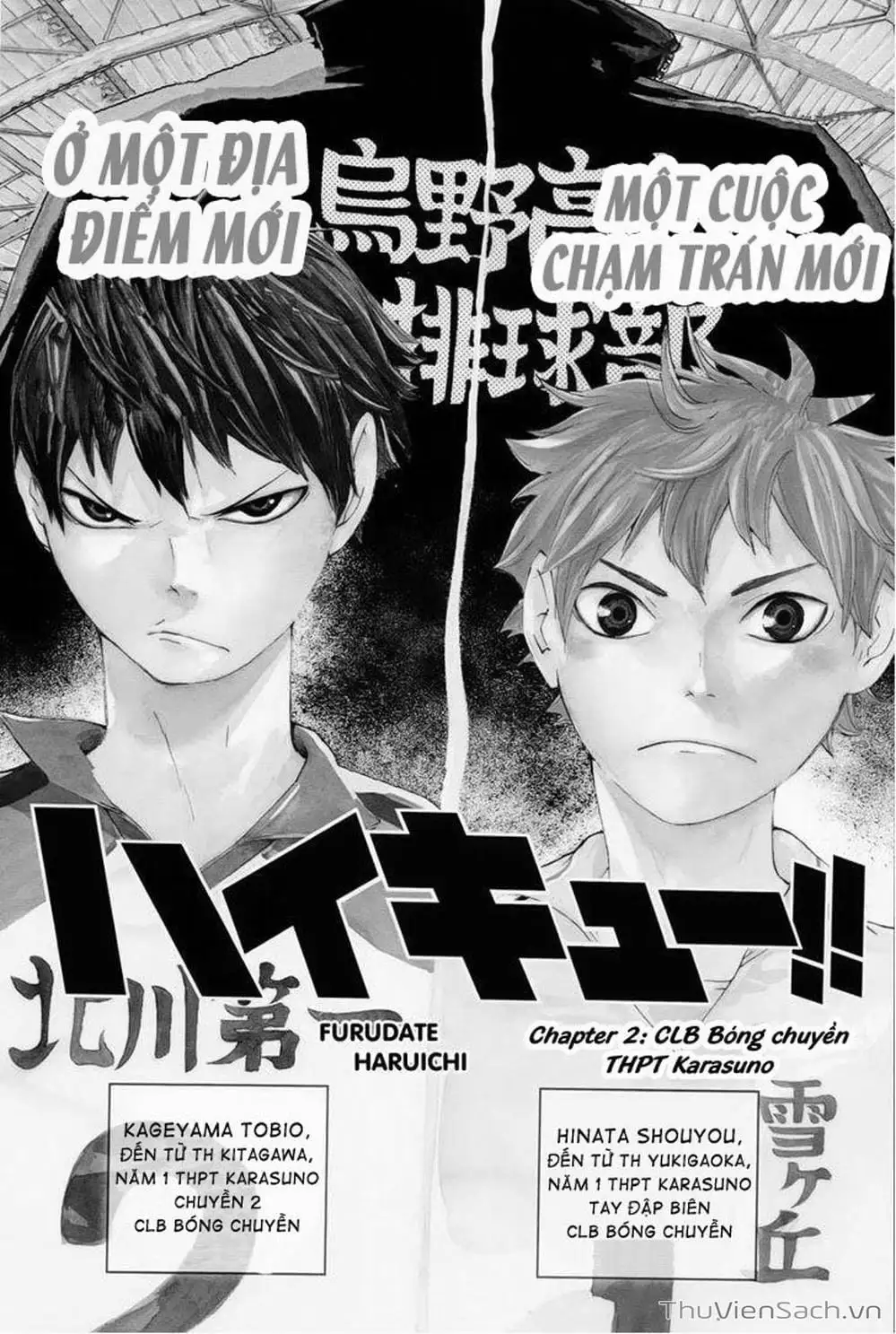 Truyện Tranh Vua Bóng Chuyền Haikyuu trang 6