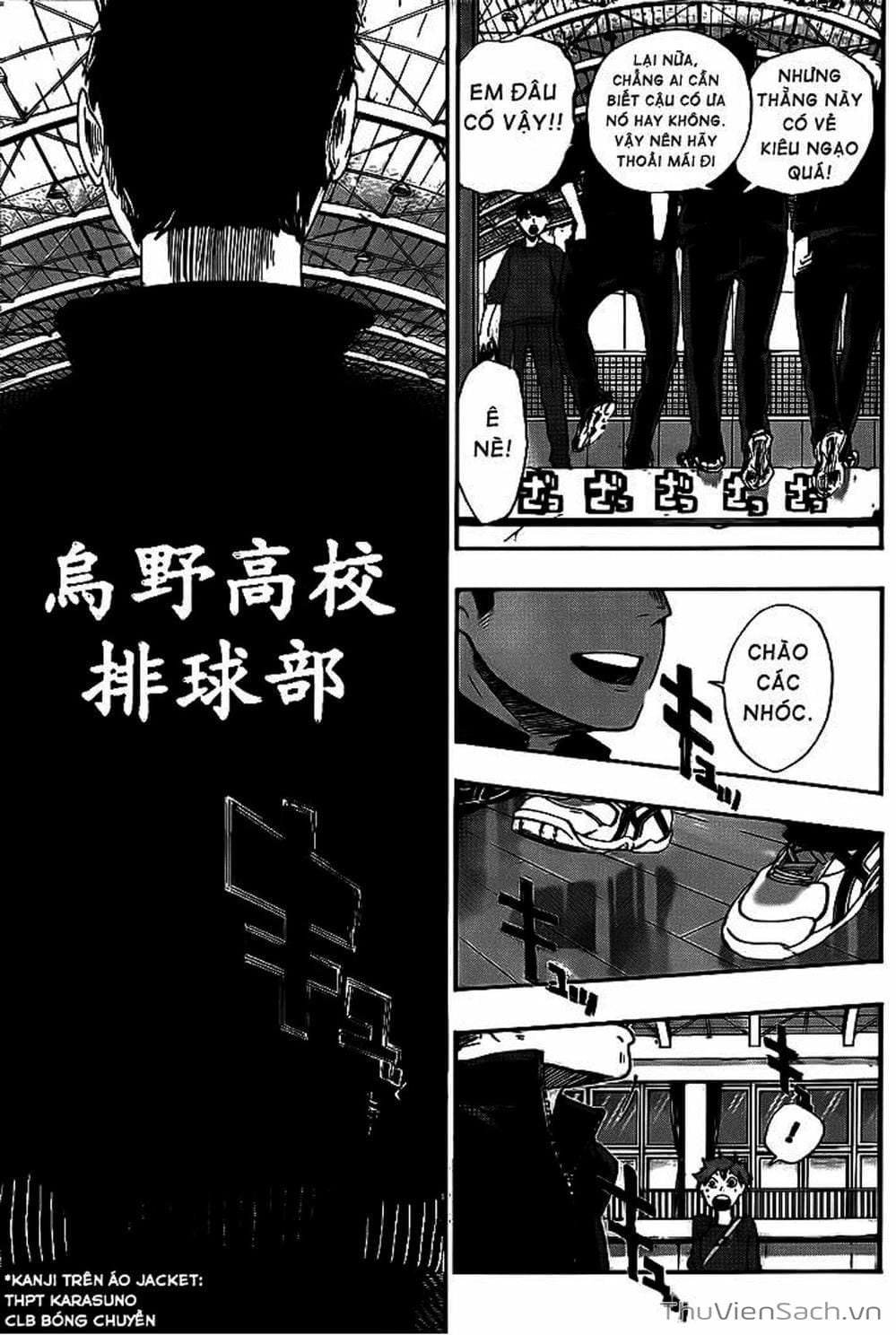 Truyện Tranh Vua Bóng Chuyền Haikyuu trang 6