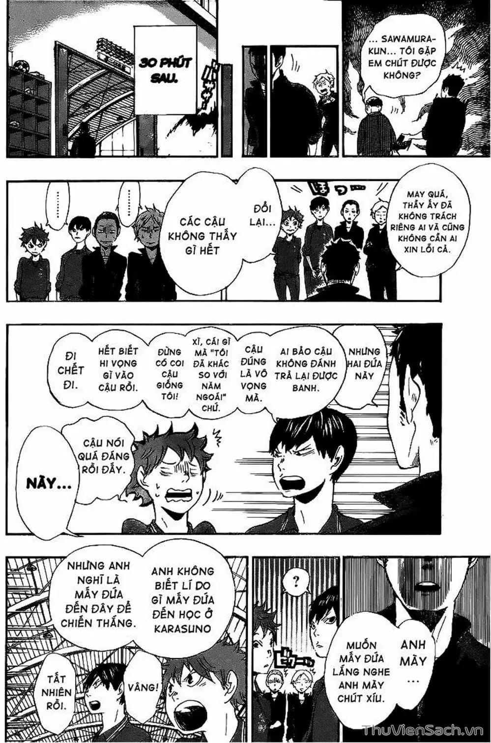 Truyện Tranh Vua Bóng Chuyền Haikyuu trang 6