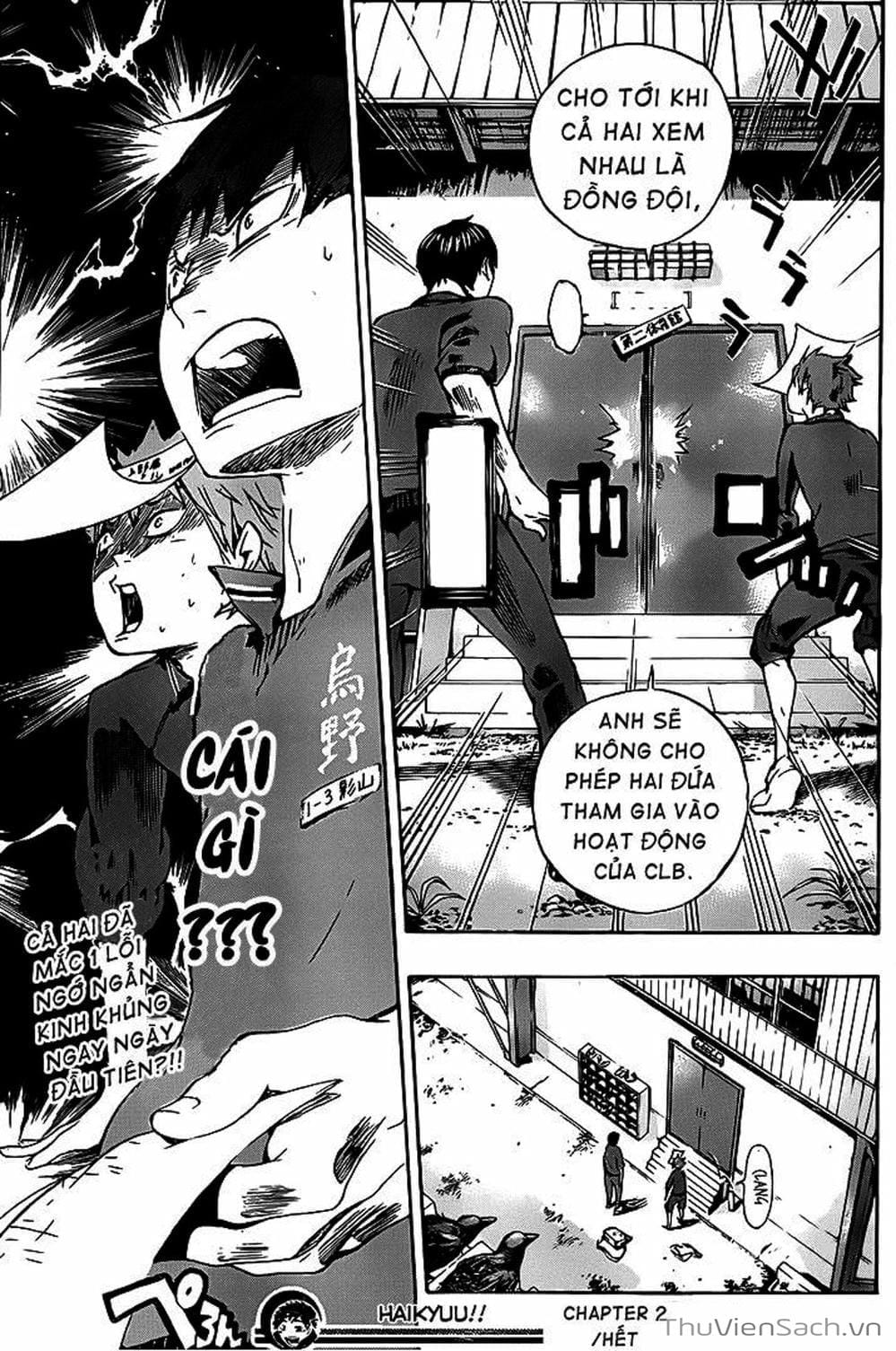 Truyện Tranh Vua Bóng Chuyền Haikyuu trang 6
