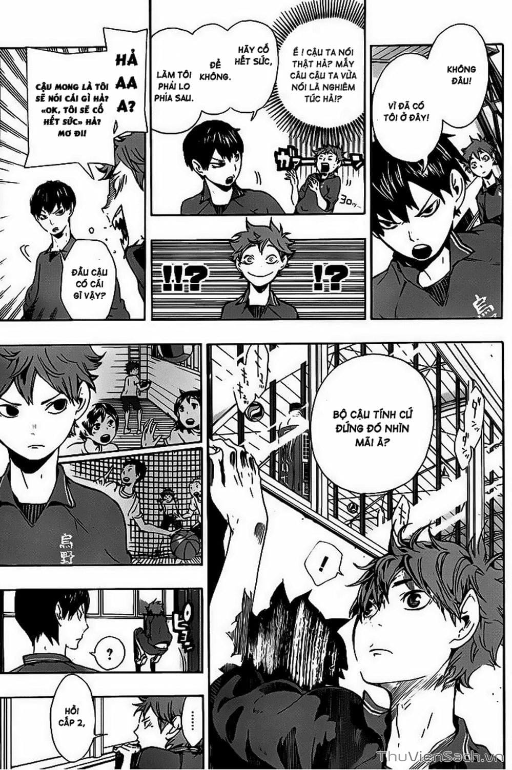 Truyện Tranh Vua Bóng Chuyền Haikyuu trang 6