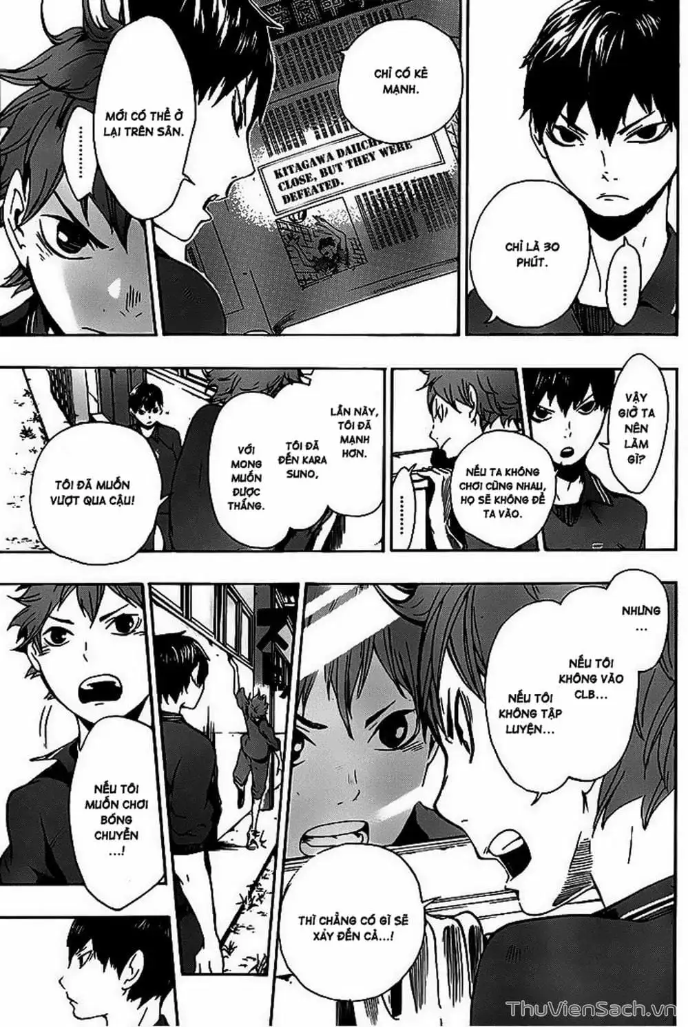 Truyện Tranh Vua Bóng Chuyền Haikyuu trang 6
