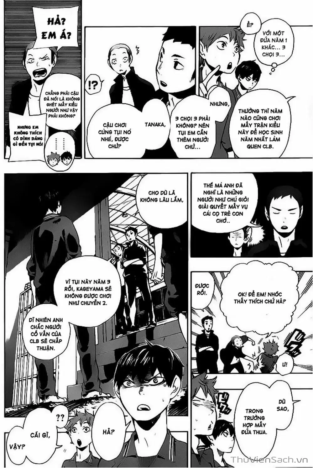 Truyện Tranh Vua Bóng Chuyền Haikyuu trang 6