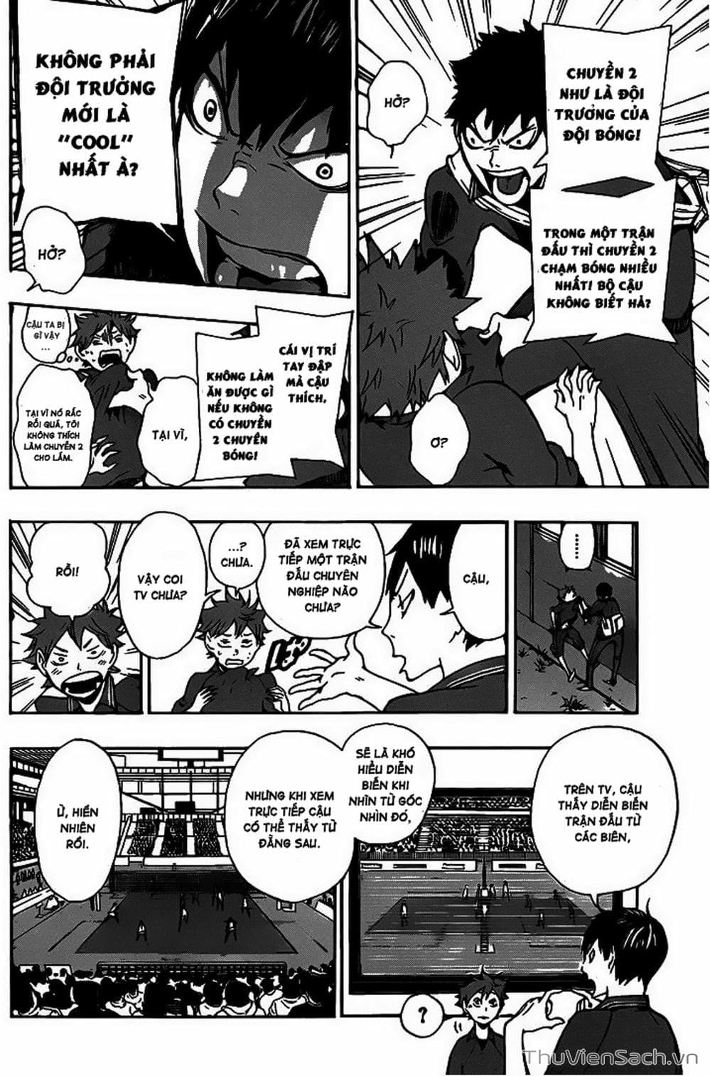 Truyện Tranh Vua Bóng Chuyền Haikyuu trang 6