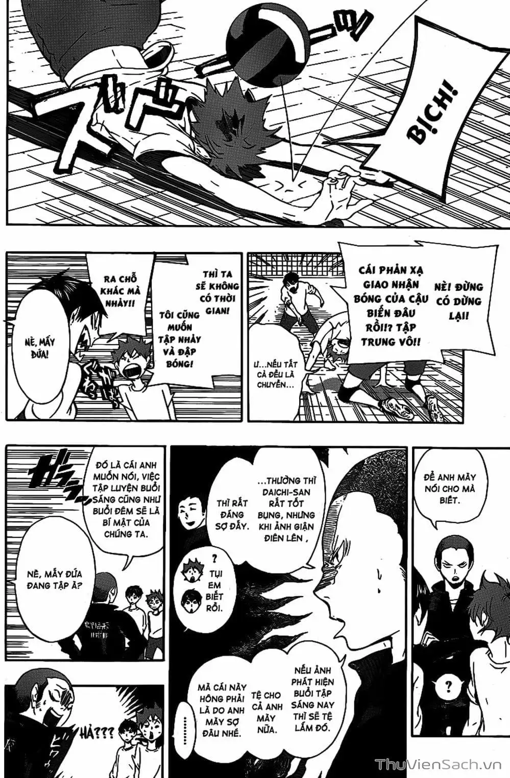 Truyện Tranh Vua Bóng Chuyền Haikyuu trang 6