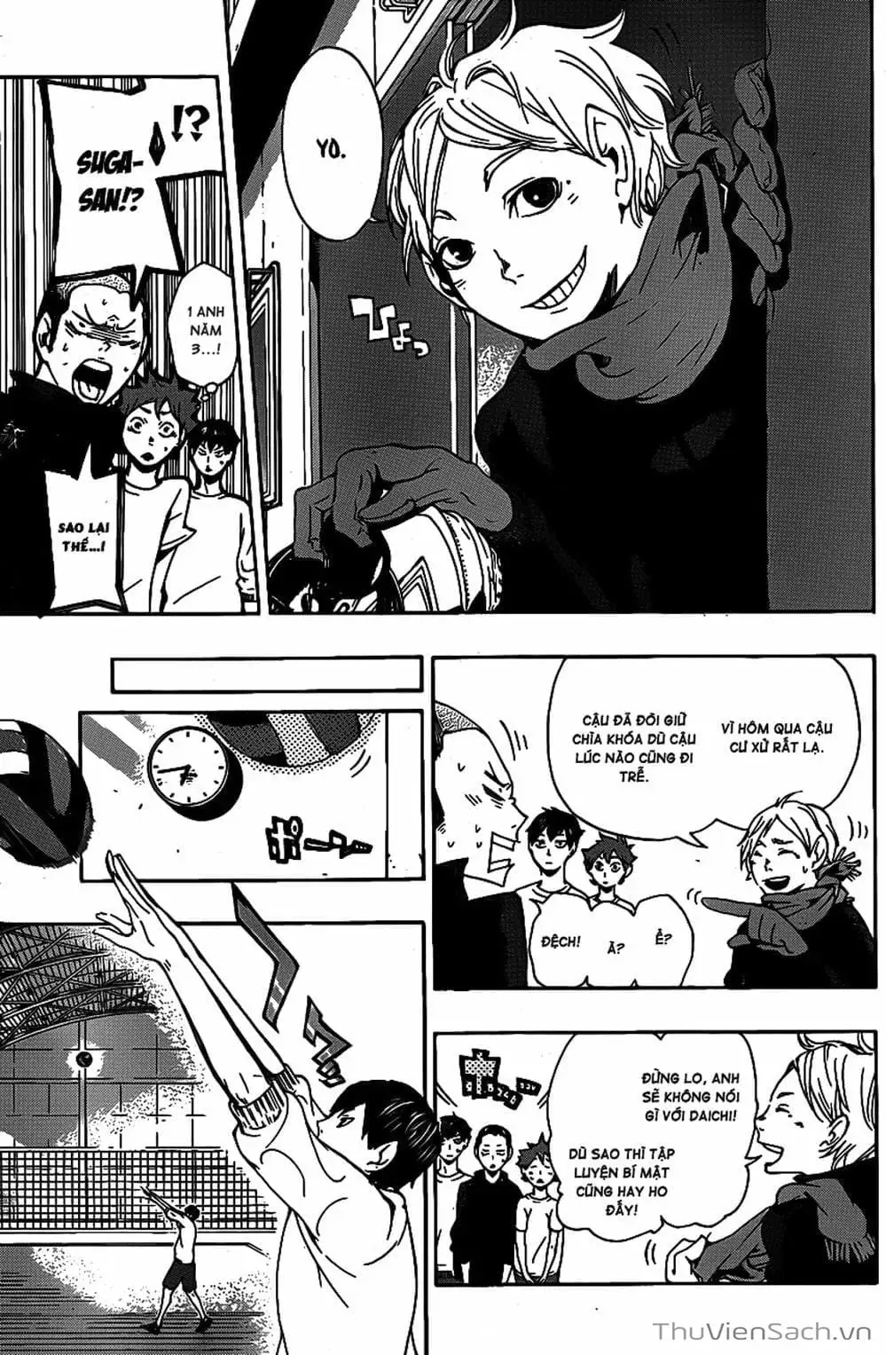 Truyện Tranh Vua Bóng Chuyền Haikyuu trang 6