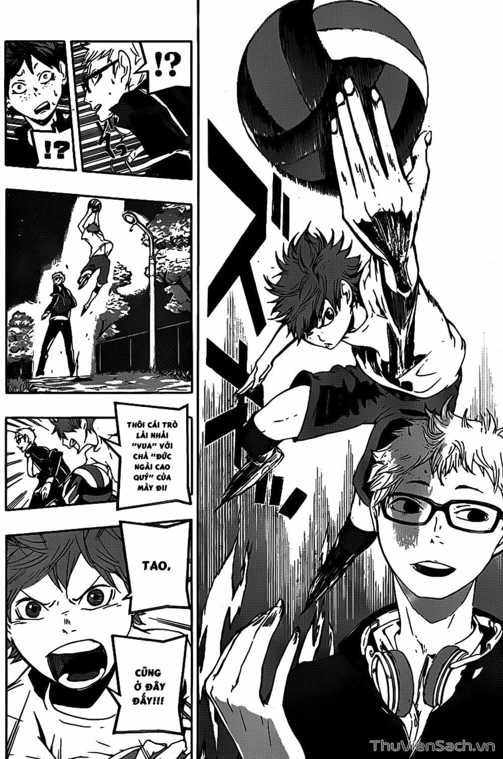 Truyện Tranh Vua Bóng Chuyền Haikyuu trang 6