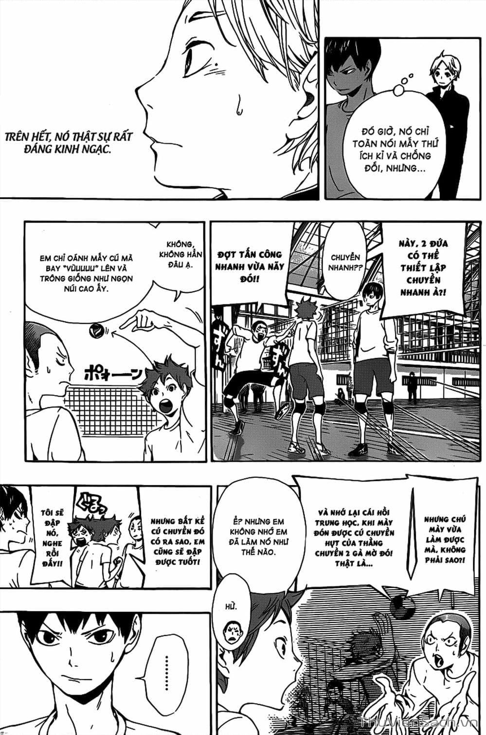 Truyện Tranh Vua Bóng Chuyền Haikyuu trang 6