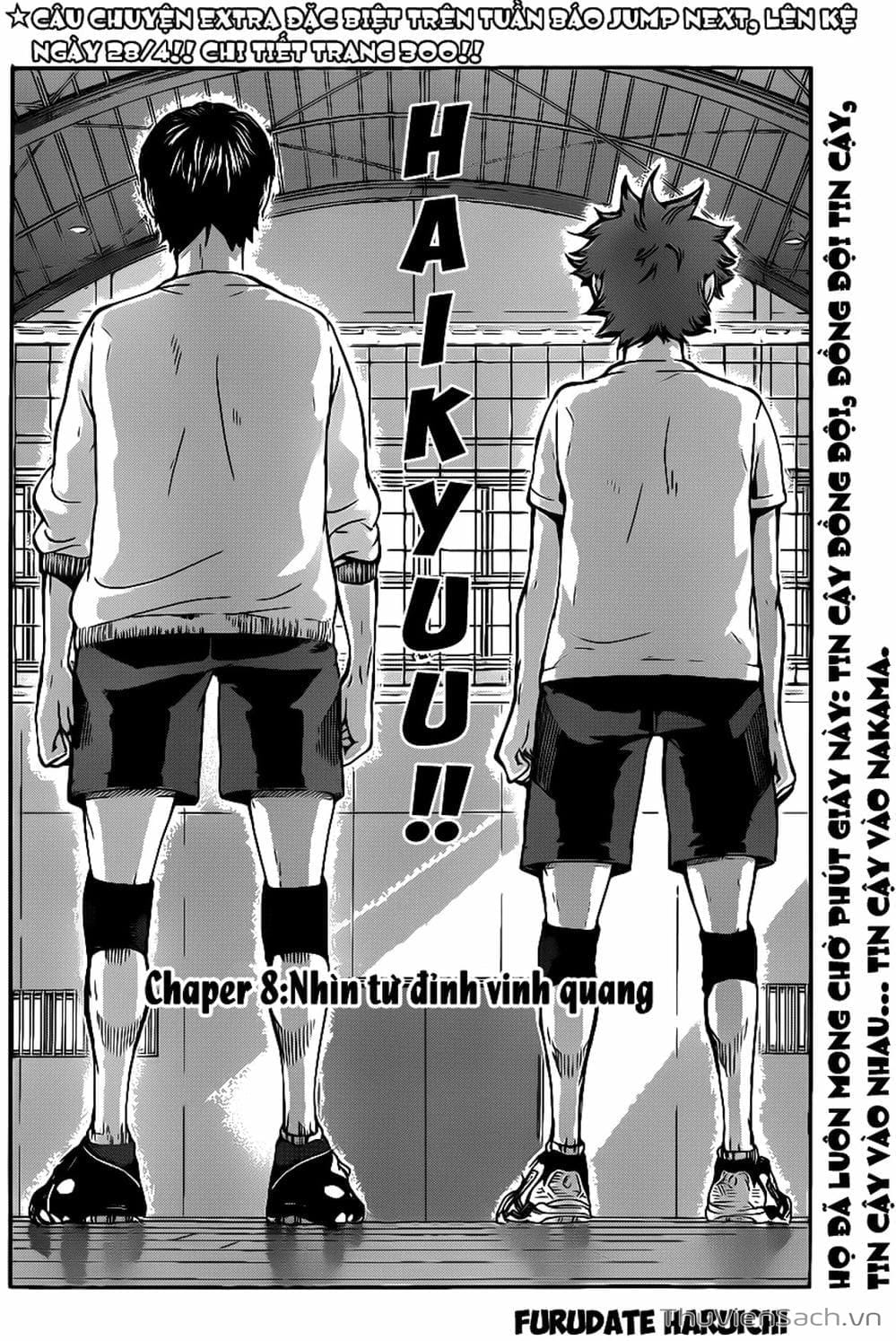 Truyện Tranh Vua Bóng Chuyền Haikyuu trang 6