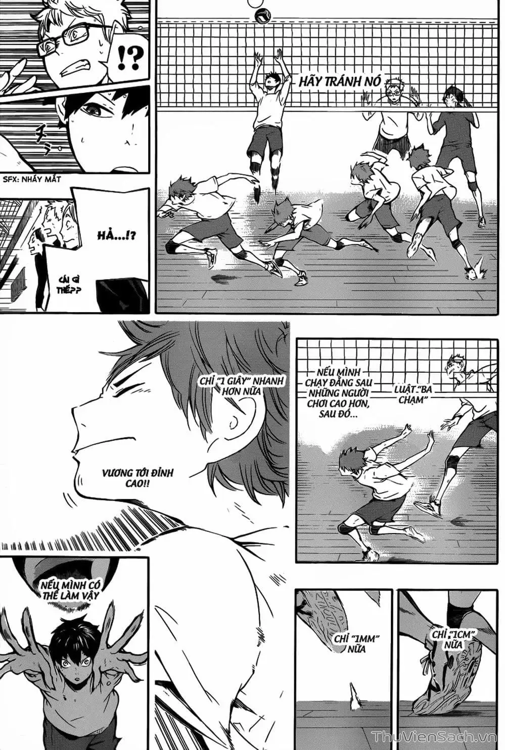 Truyện Tranh Vua Bóng Chuyền Haikyuu trang 6