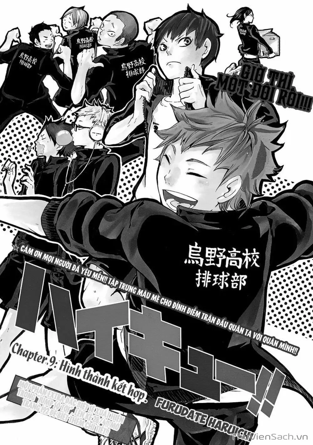 Truyện Tranh Vua Bóng Chuyền Haikyuu trang 6