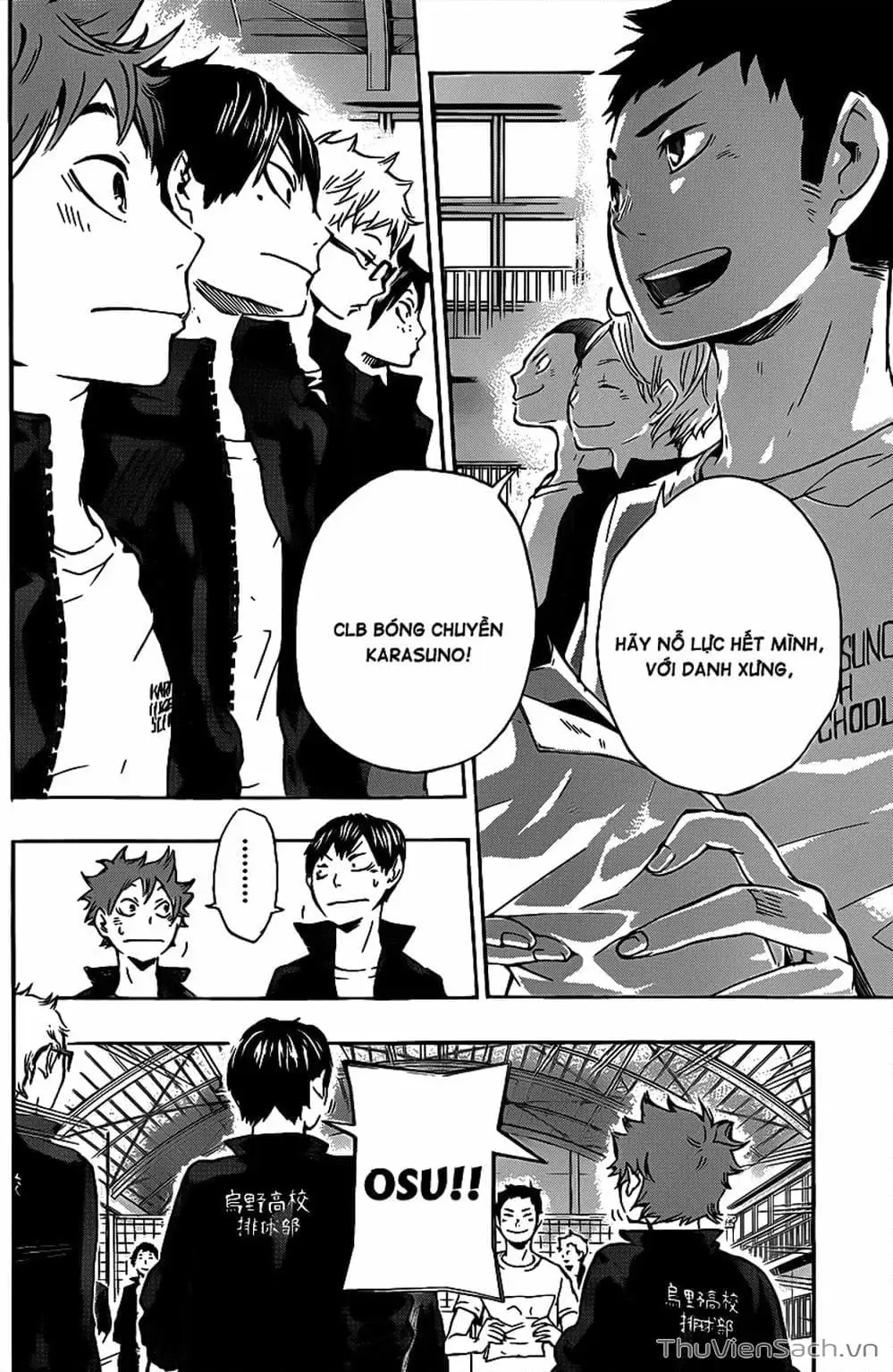 Truyện Tranh Vua Bóng Chuyền Haikyuu trang 6