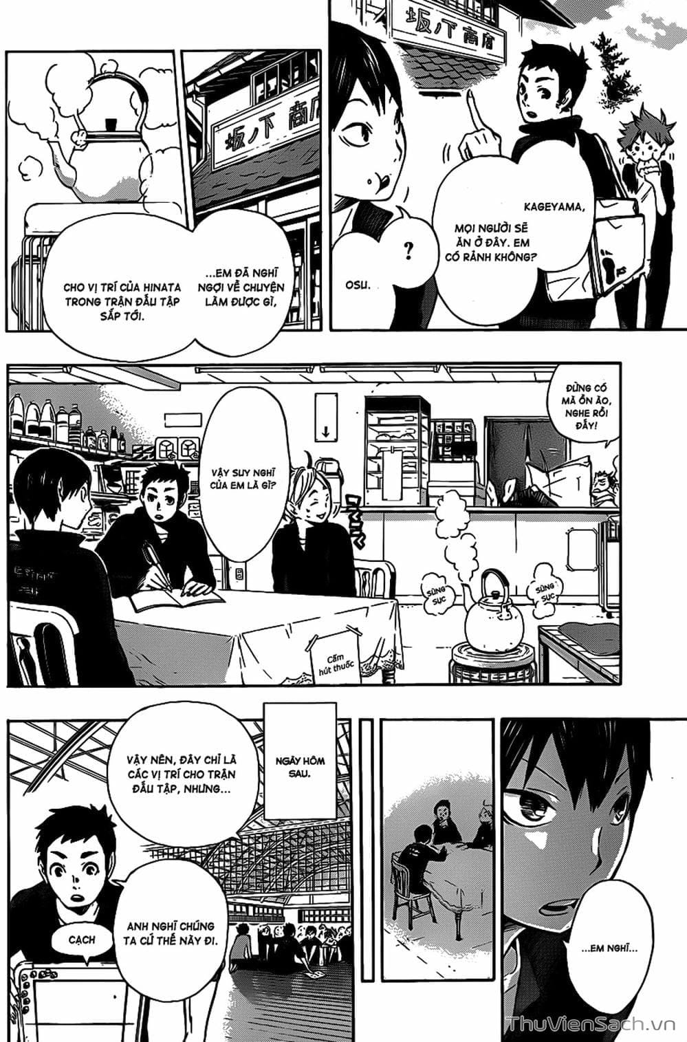 Truyện Tranh Vua Bóng Chuyền Haikyuu trang 6
