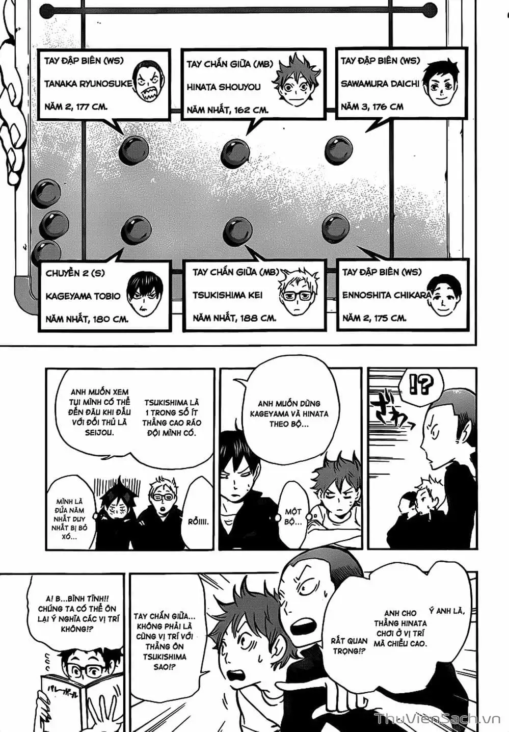 Truyện Tranh Vua Bóng Chuyền Haikyuu trang 6