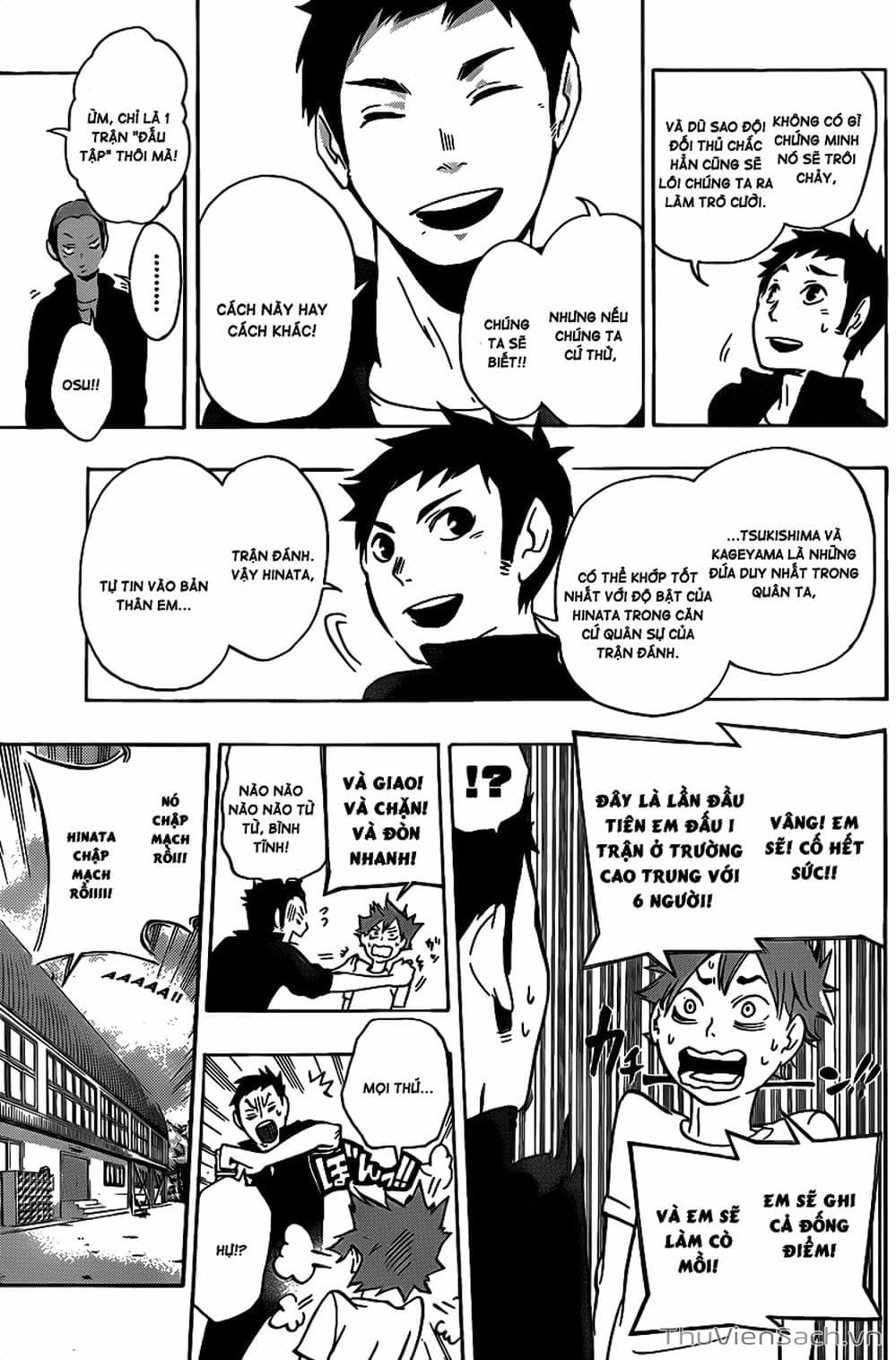 Truyện Tranh Vua Bóng Chuyền Haikyuu trang 6