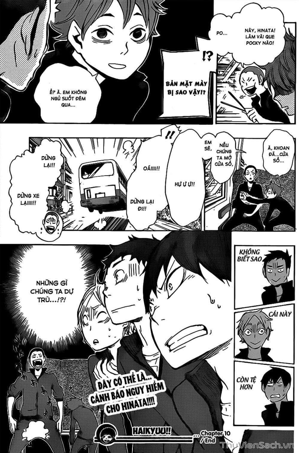Truyện Tranh Vua Bóng Chuyền Haikyuu trang 6