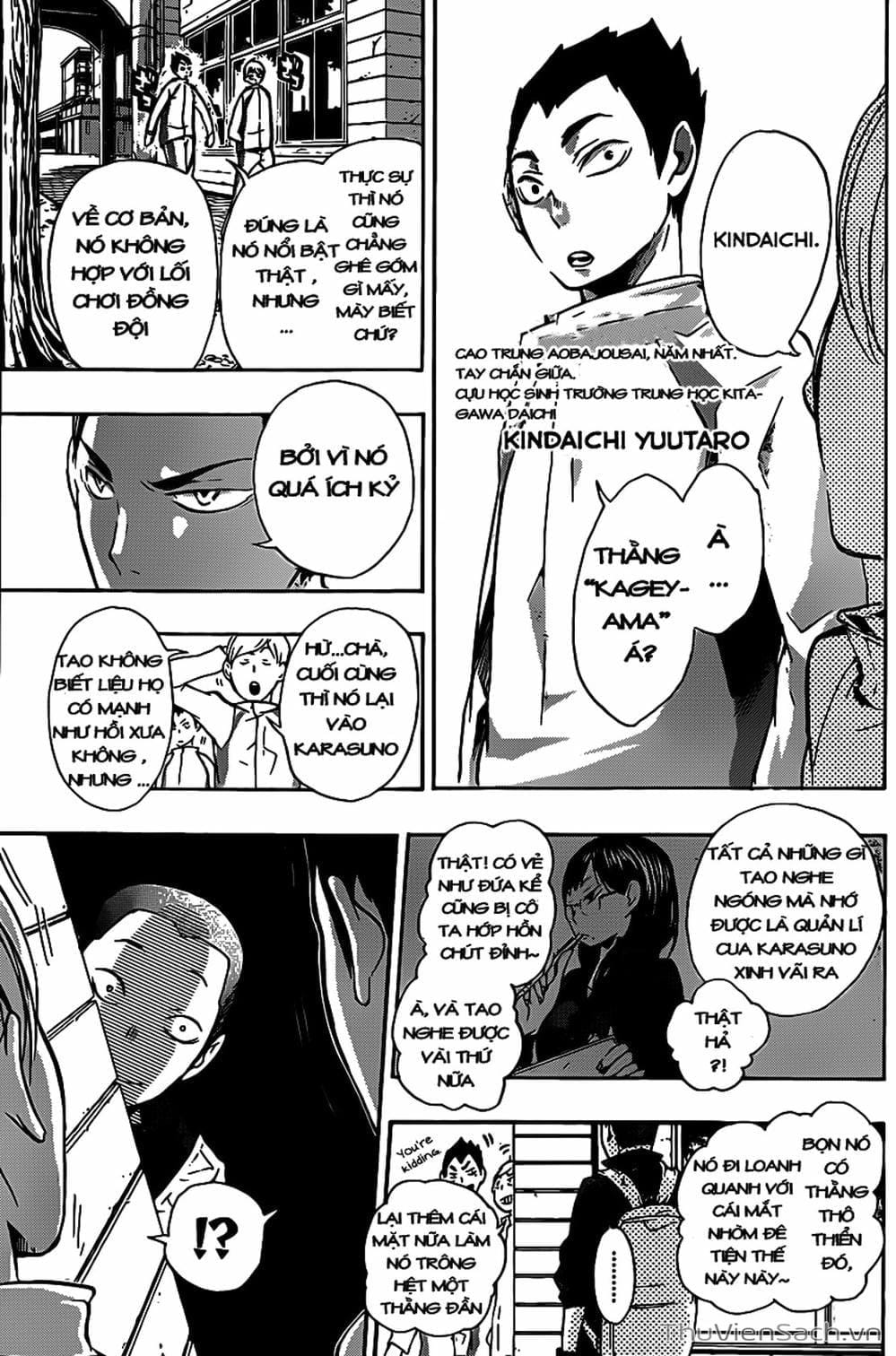 Truyện Tranh Vua Bóng Chuyền Haikyuu trang 6