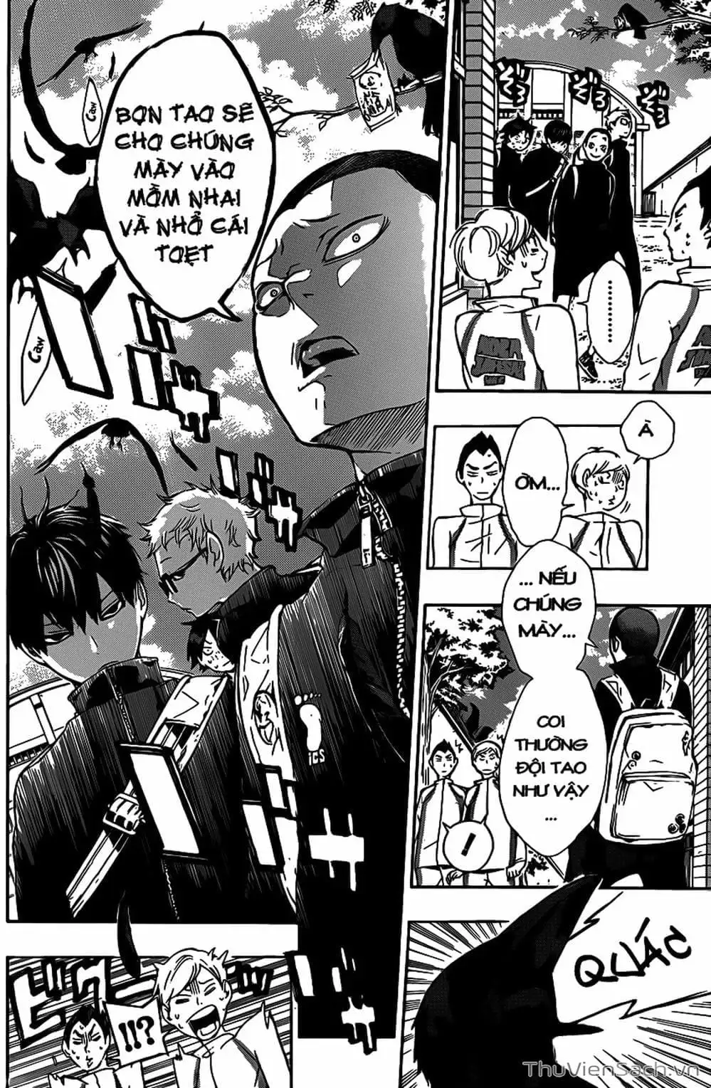 Truyện Tranh Vua Bóng Chuyền Haikyuu trang 6