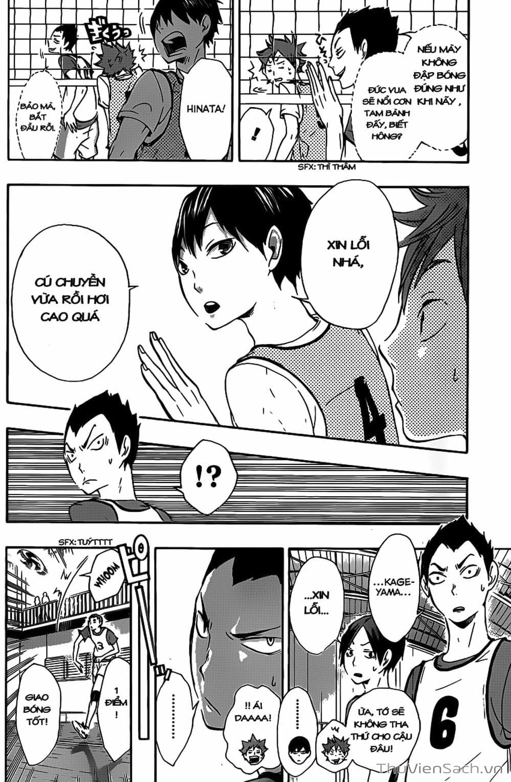 Truyện Tranh Vua Bóng Chuyền Haikyuu trang 6