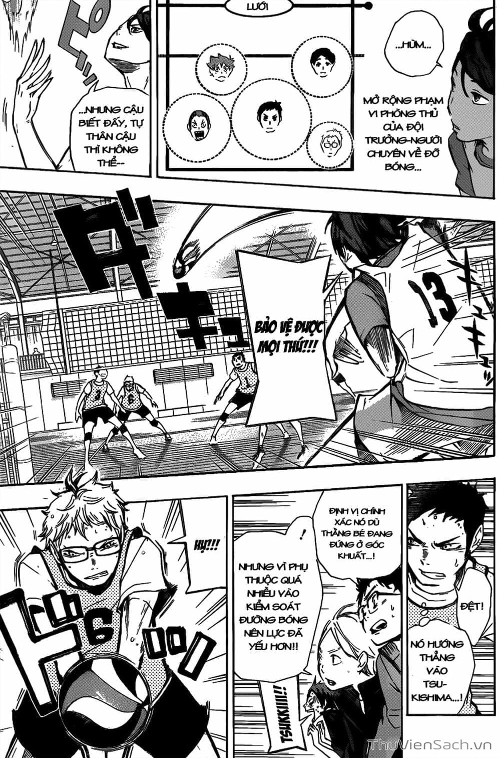 Truyện Tranh Vua Bóng Chuyền Haikyuu trang 6
