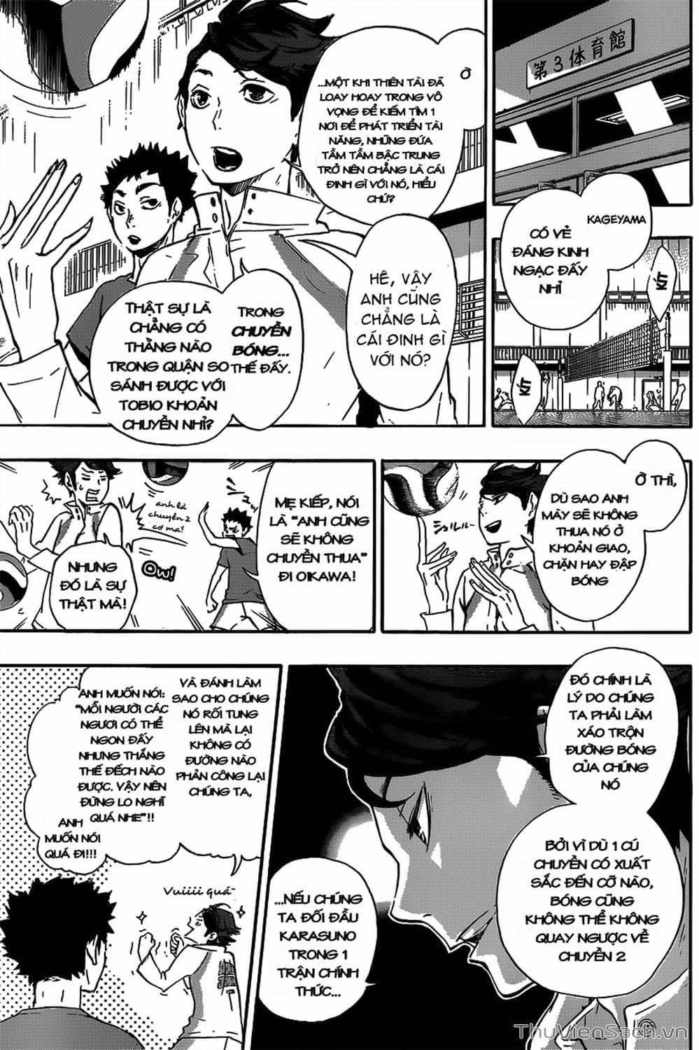 Truyện Tranh Vua Bóng Chuyền Haikyuu trang 6