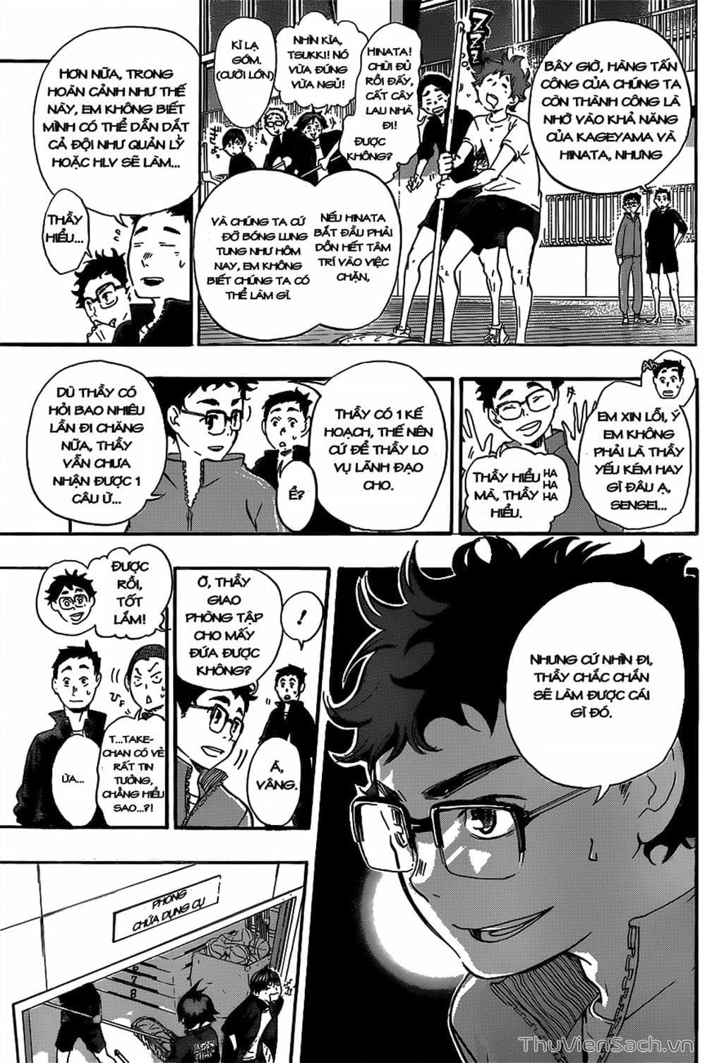 Truyện Tranh Vua Bóng Chuyền Haikyuu trang 6