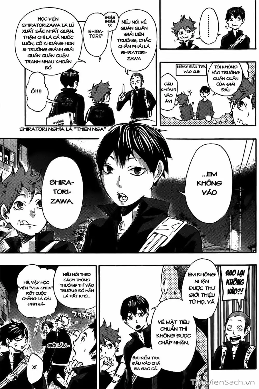 Truyện Tranh Vua Bóng Chuyền Haikyuu trang 6