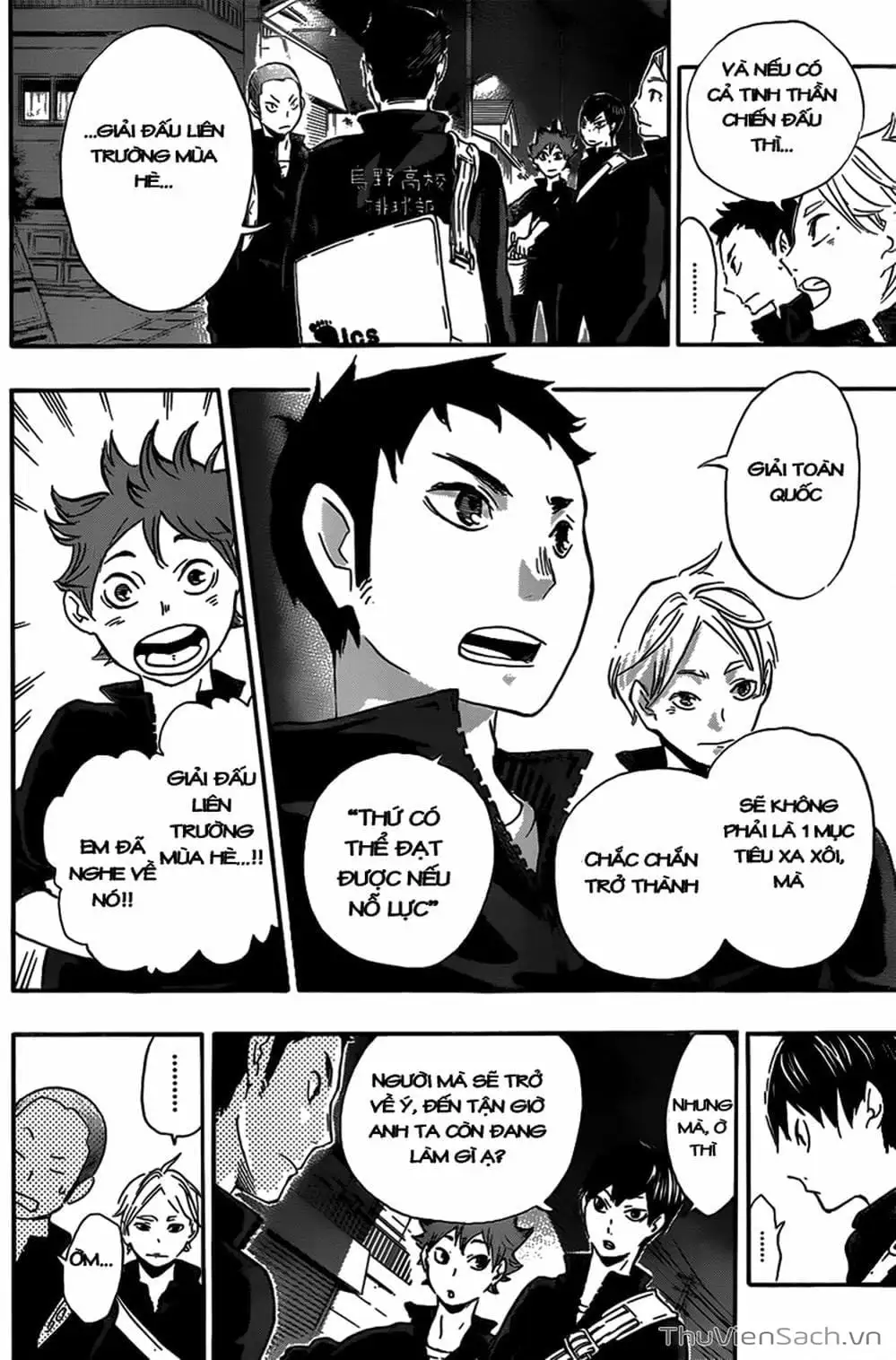 Truyện Tranh Vua Bóng Chuyền Haikyuu trang 6