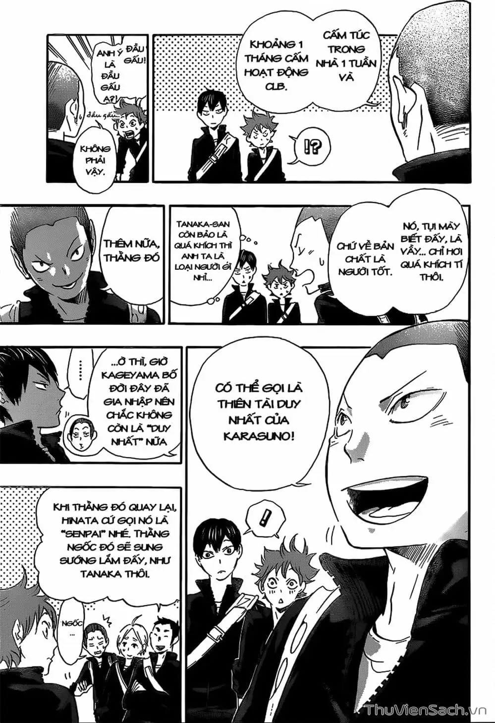 Truyện Tranh Vua Bóng Chuyền Haikyuu trang 6