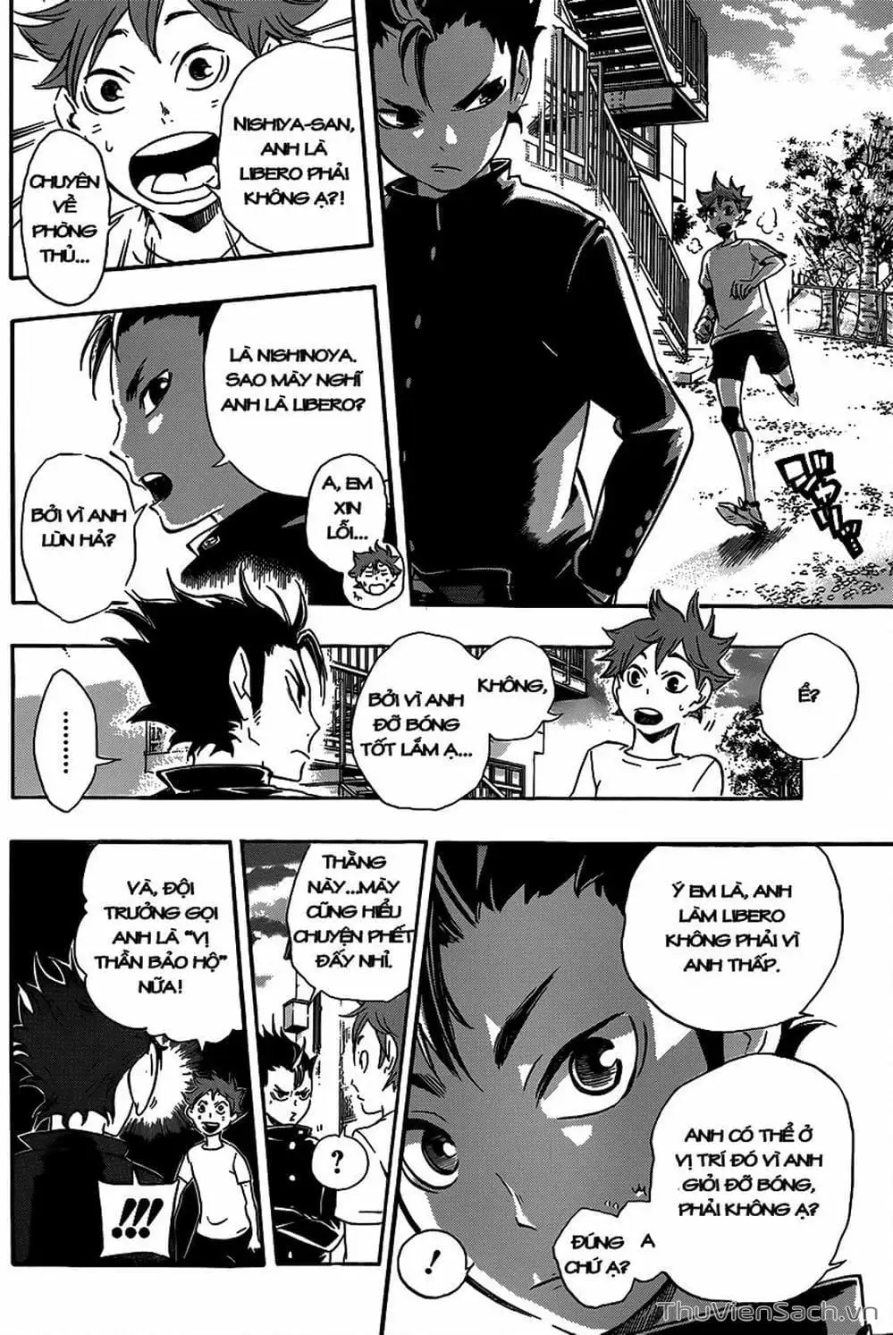 Truyện Tranh Vua Bóng Chuyền Haikyuu trang 6