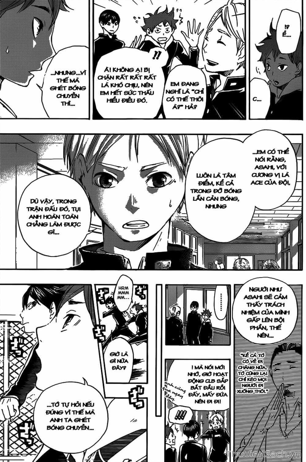Truyện Tranh Vua Bóng Chuyền Haikyuu trang 6