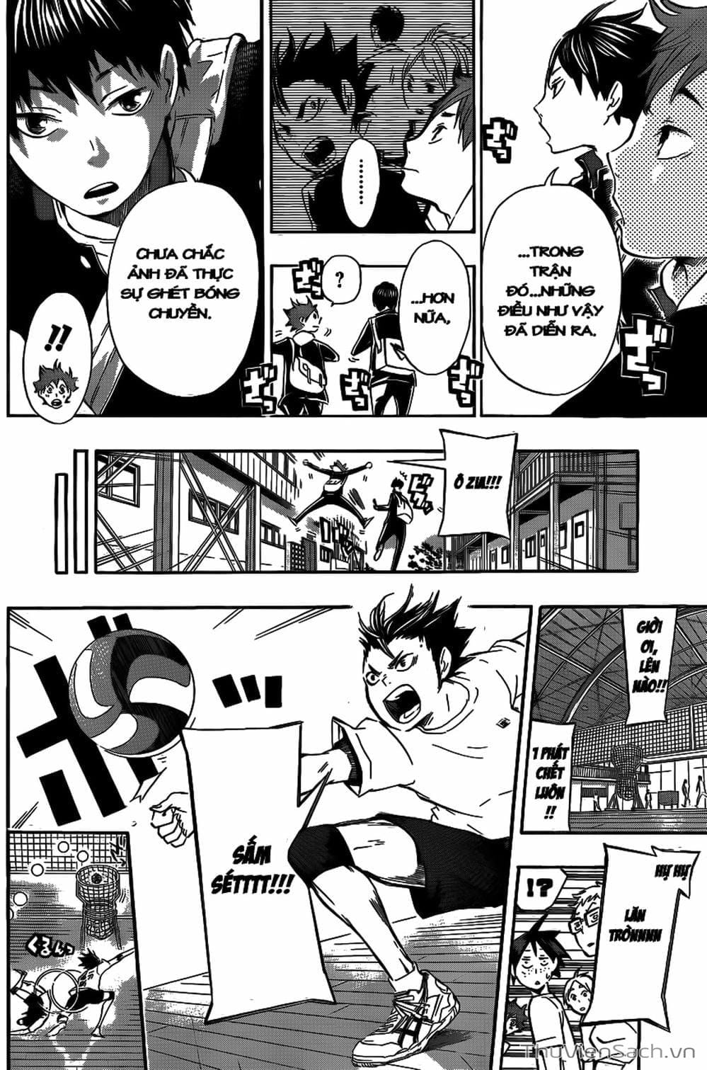 Truyện Tranh Vua Bóng Chuyền Haikyuu trang 6