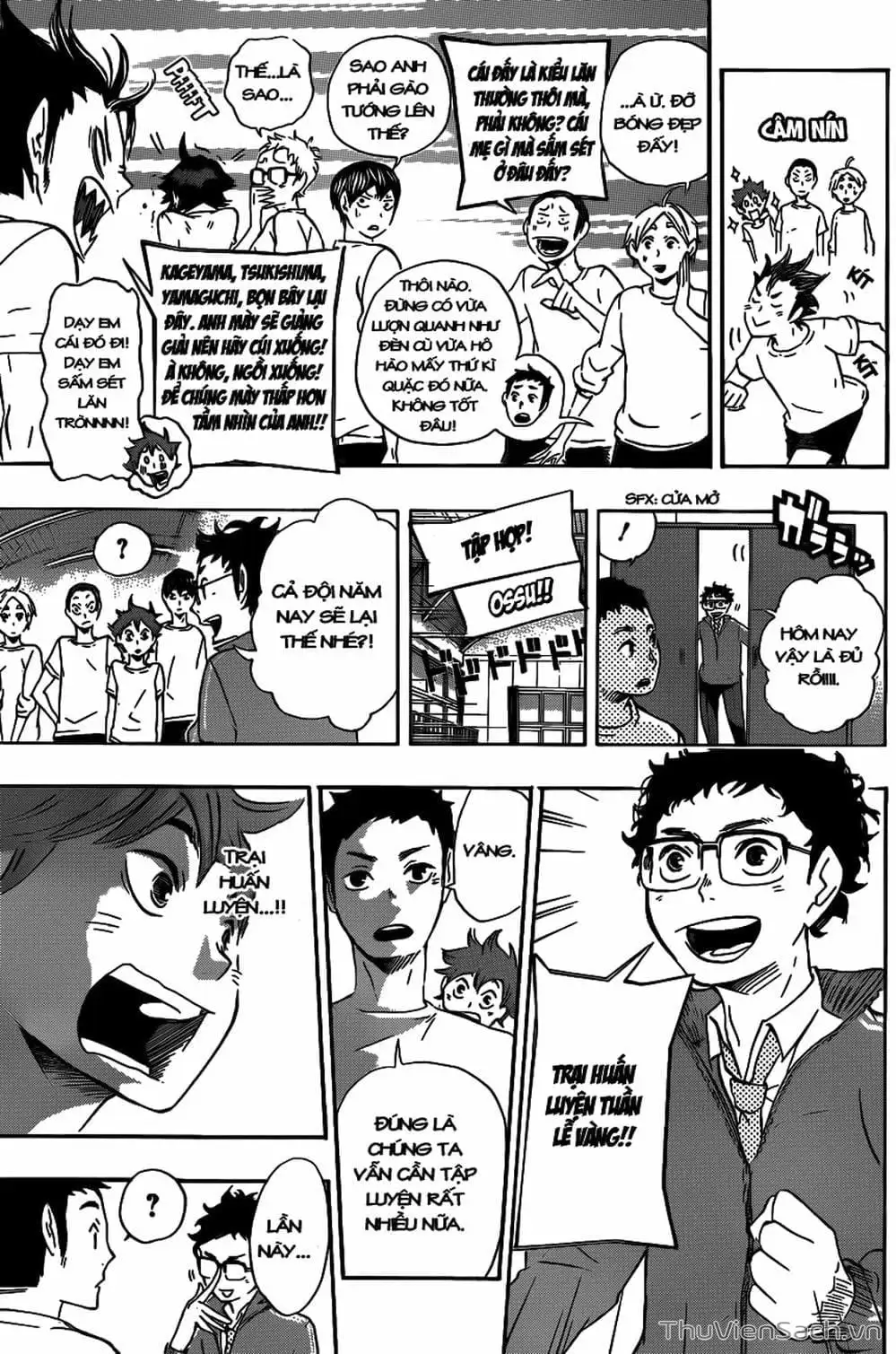 Truyện Tranh Vua Bóng Chuyền Haikyuu trang 6