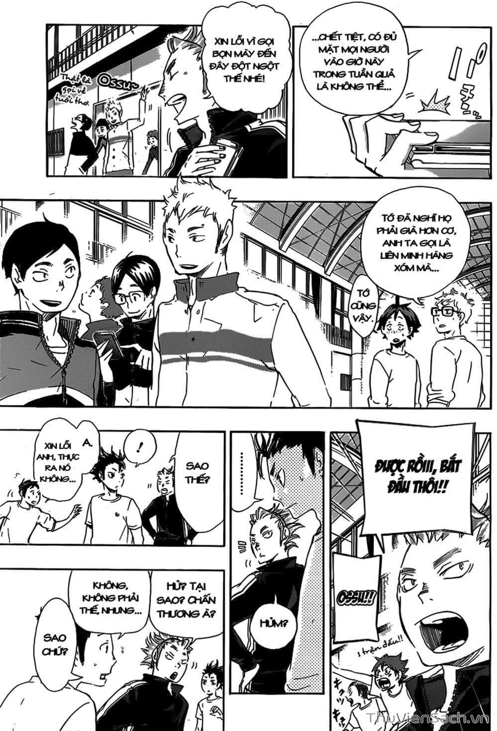 Truyện Tranh Vua Bóng Chuyền Haikyuu trang 6