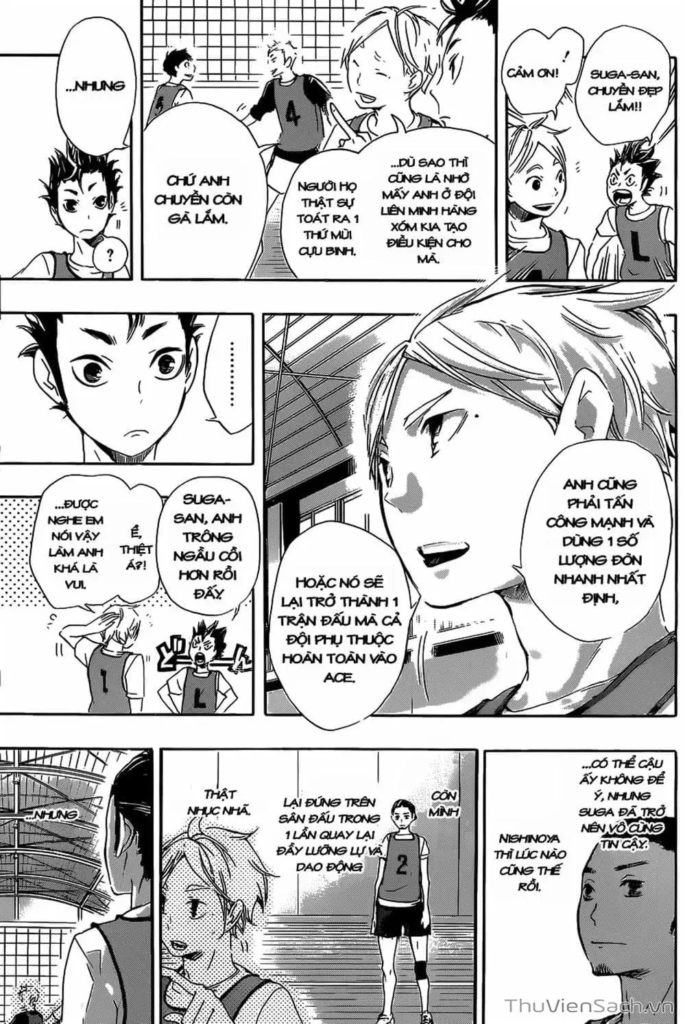Truyện Tranh Vua Bóng Chuyền Haikyuu trang 6