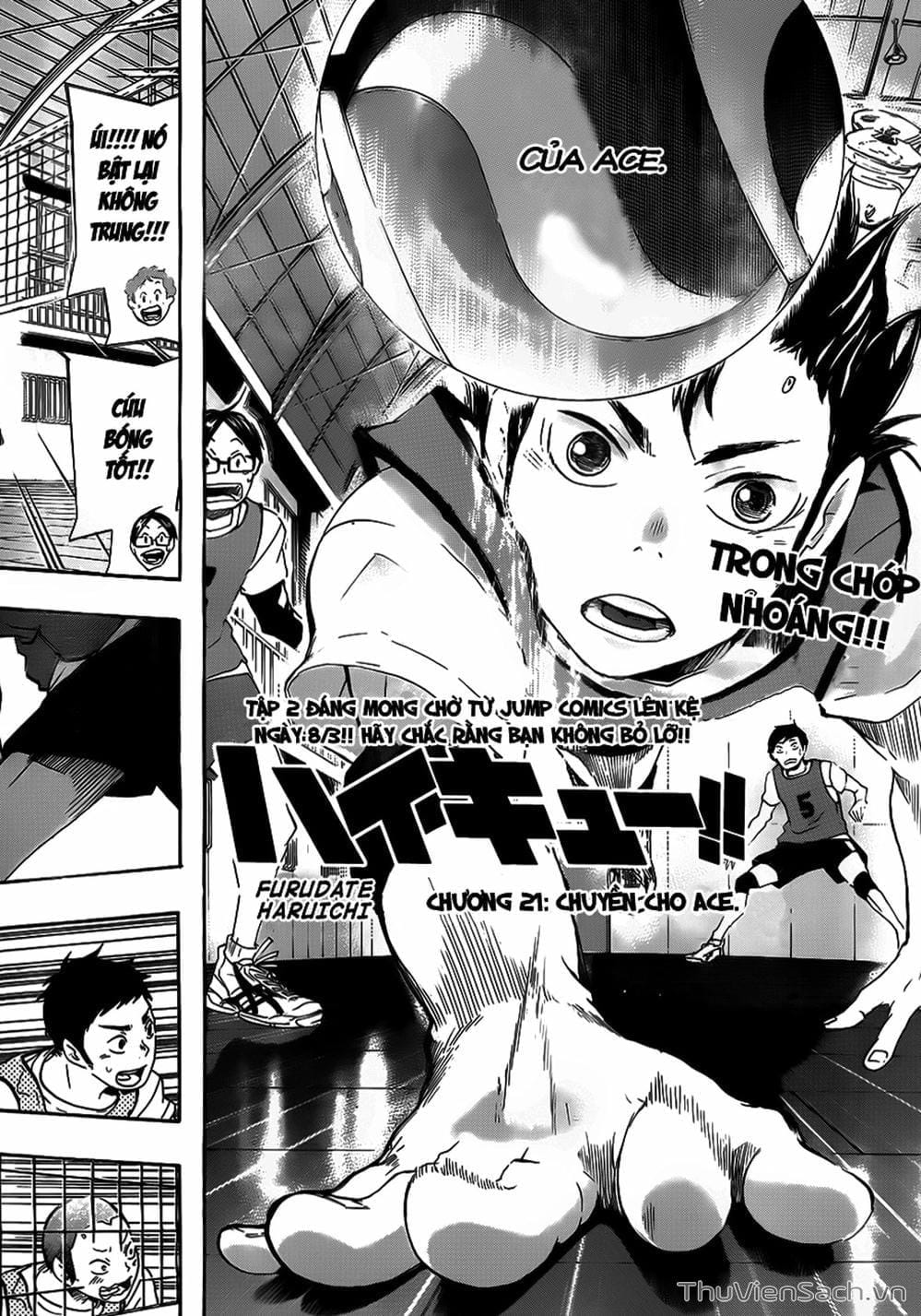 Truyện Tranh Vua Bóng Chuyền Haikyuu trang 6