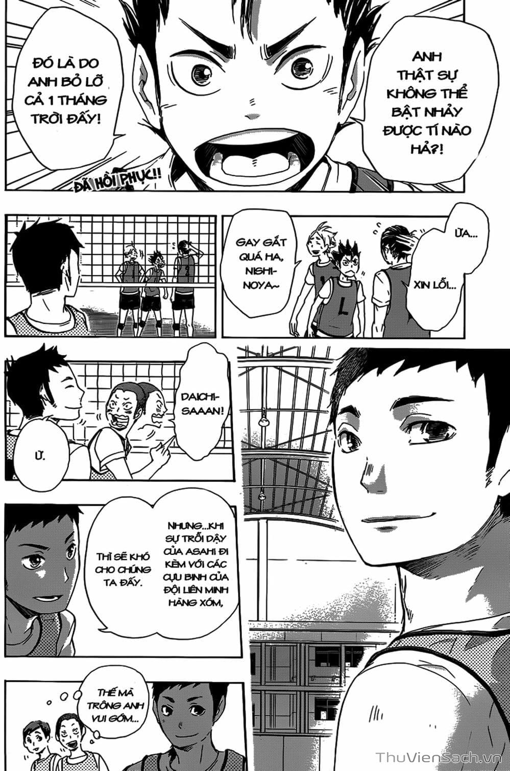 Truyện Tranh Vua Bóng Chuyền Haikyuu trang 6