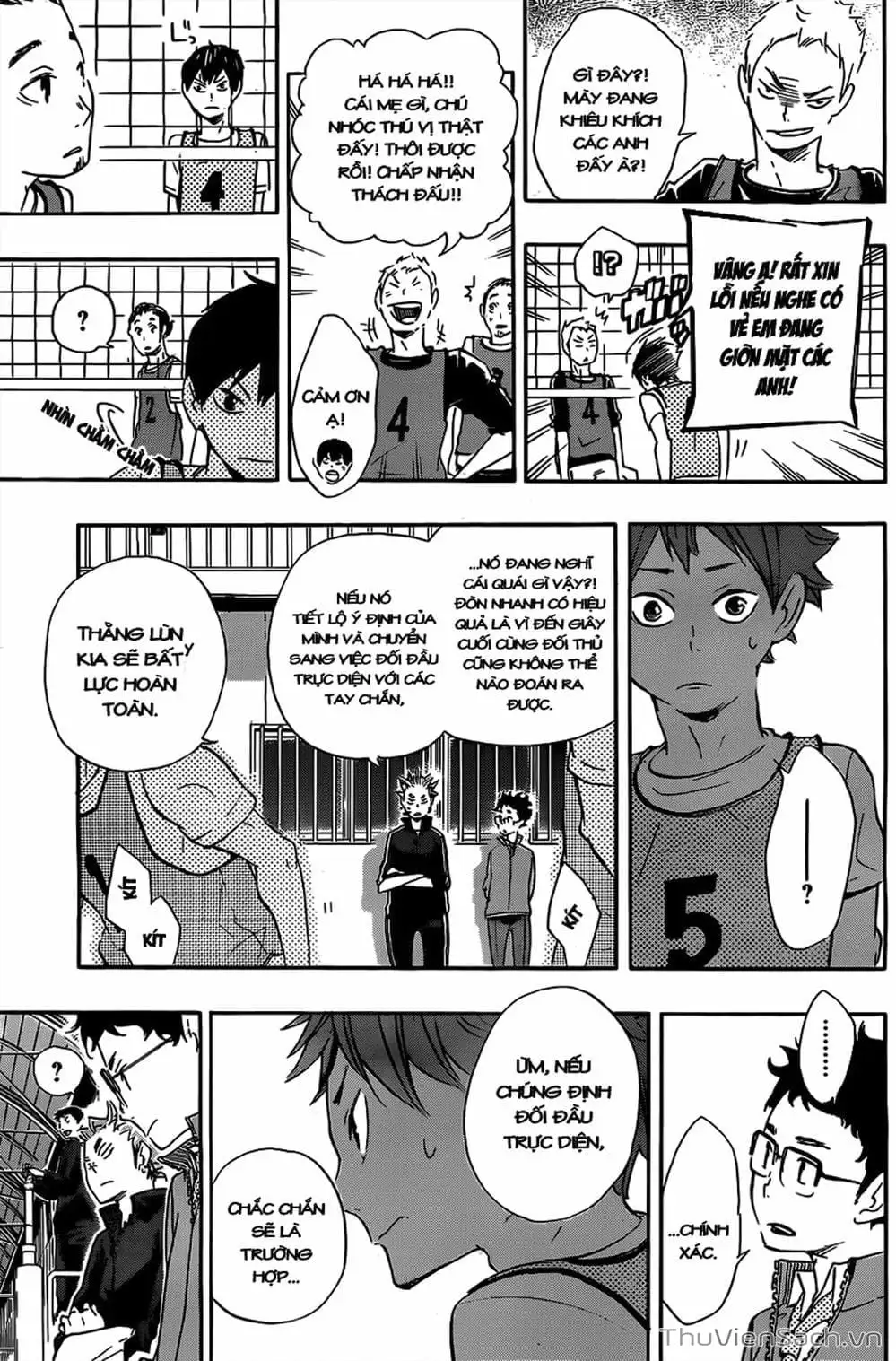 Truyện Tranh Vua Bóng Chuyền Haikyuu trang 6