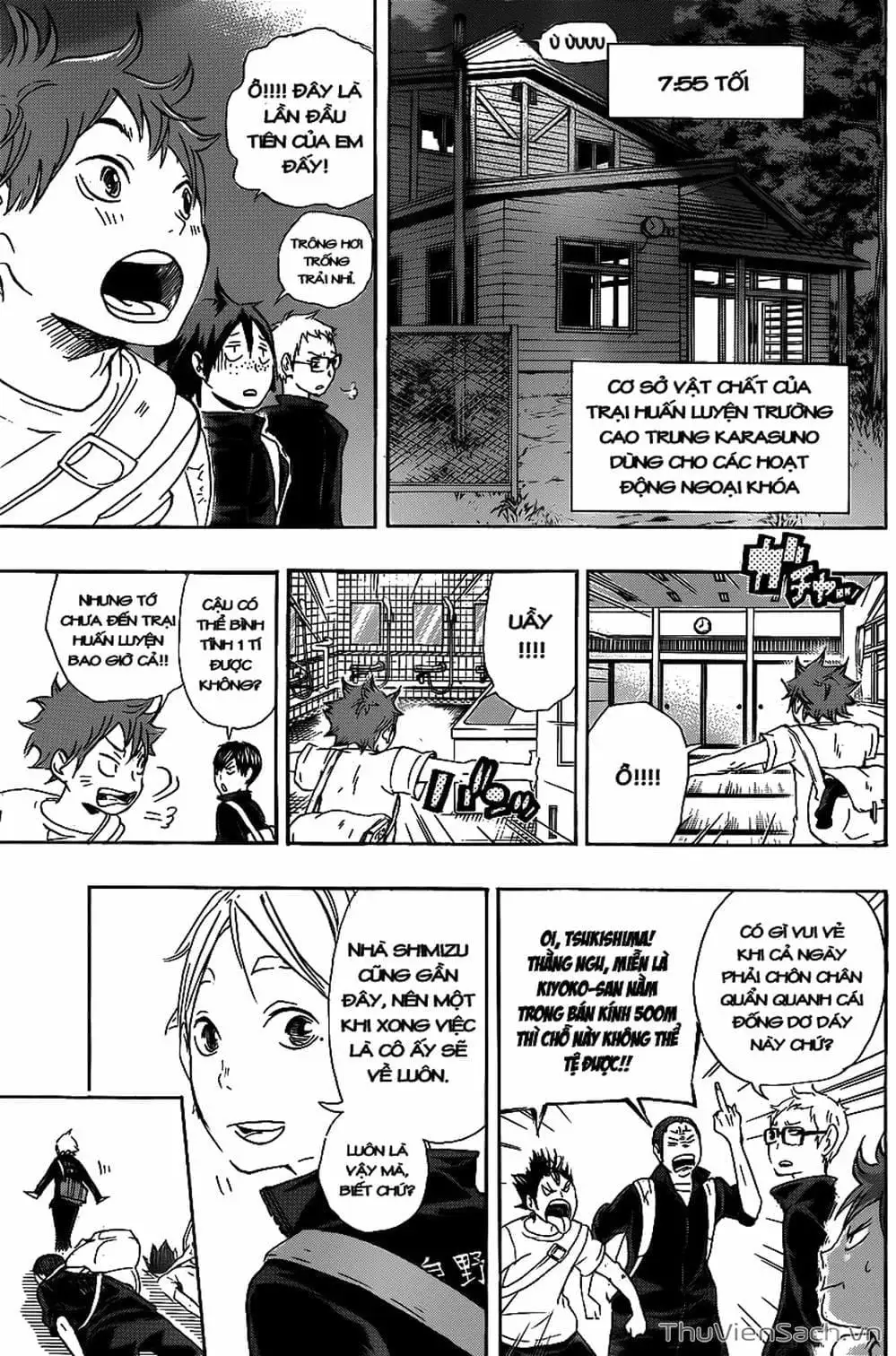 Truyện Tranh Vua Bóng Chuyền Haikyuu trang 6