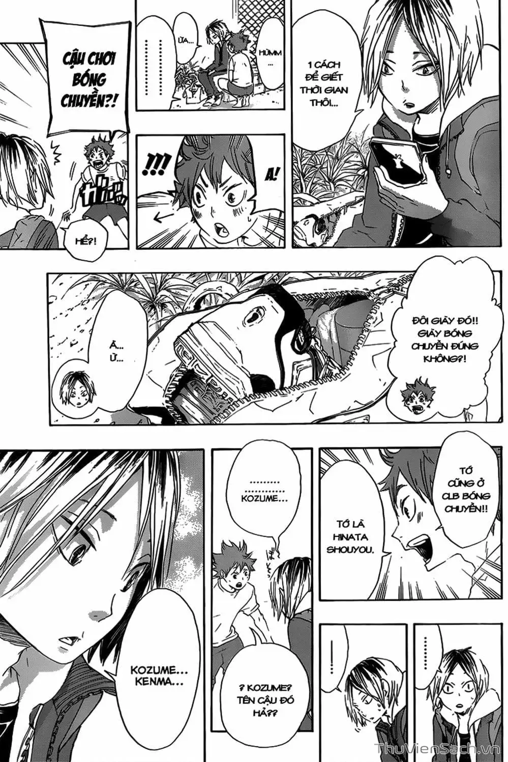 Truyện Tranh Vua Bóng Chuyền Haikyuu trang 6