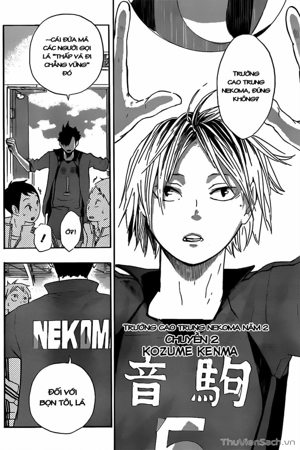Truyện Tranh Vua Bóng Chuyền Haikyuu trang 6