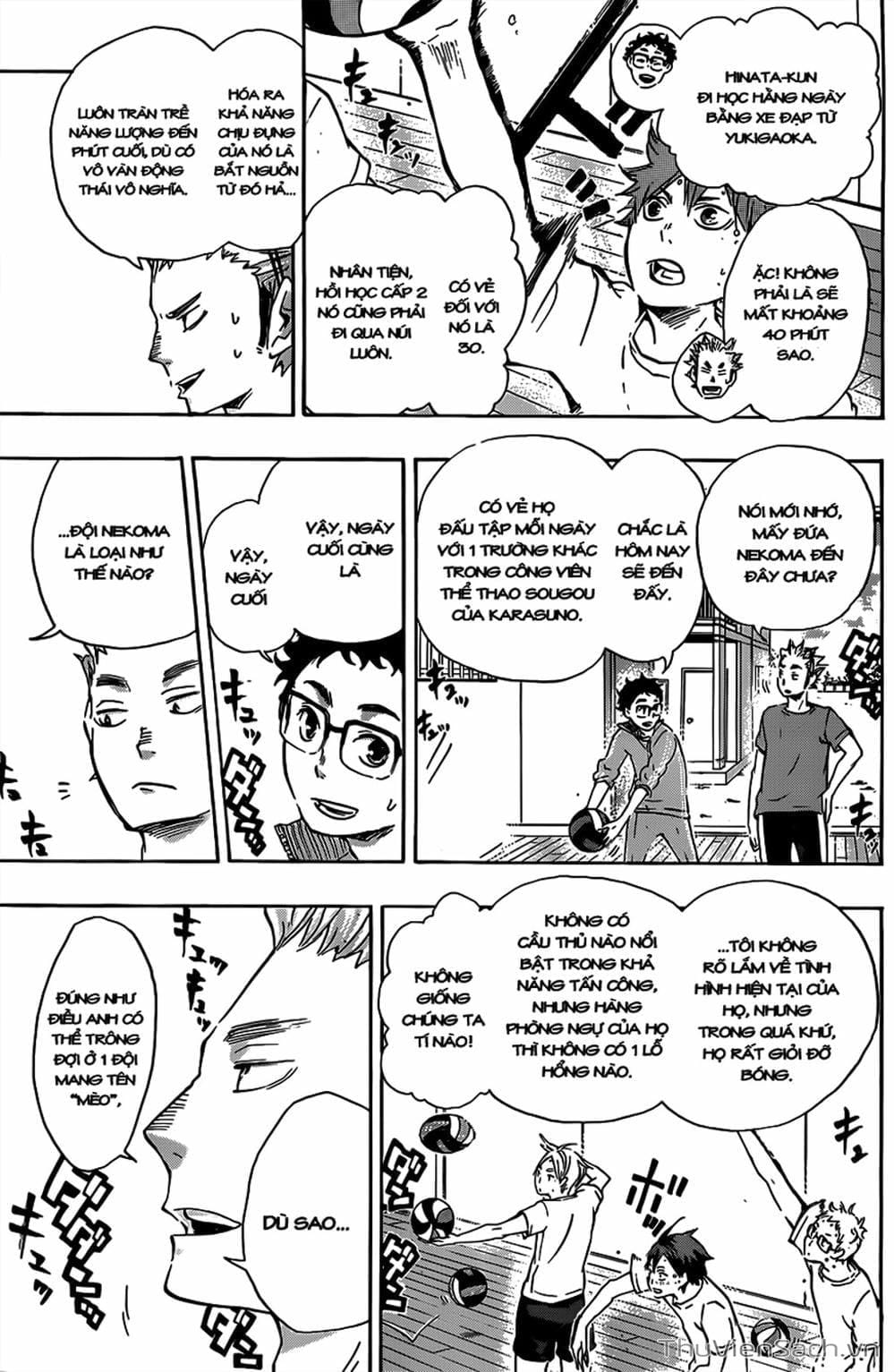 Truyện Tranh Vua Bóng Chuyền Haikyuu trang 6