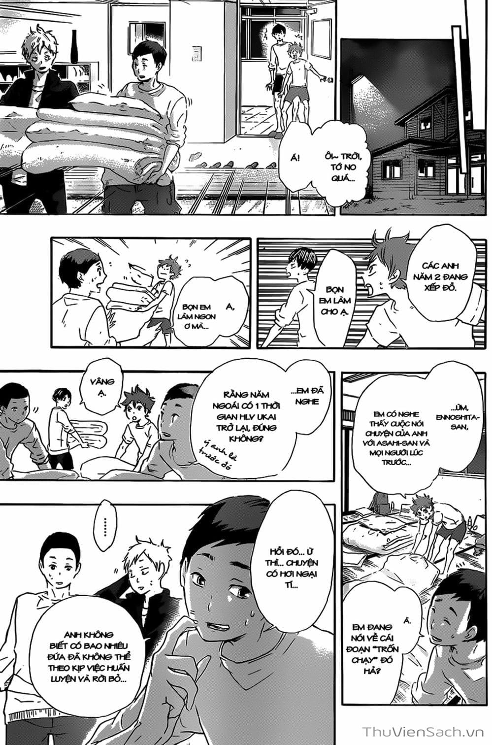 Truyện Tranh Vua Bóng Chuyền Haikyuu trang 6