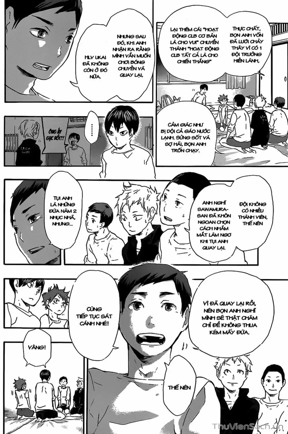 Truyện Tranh Vua Bóng Chuyền Haikyuu trang 6