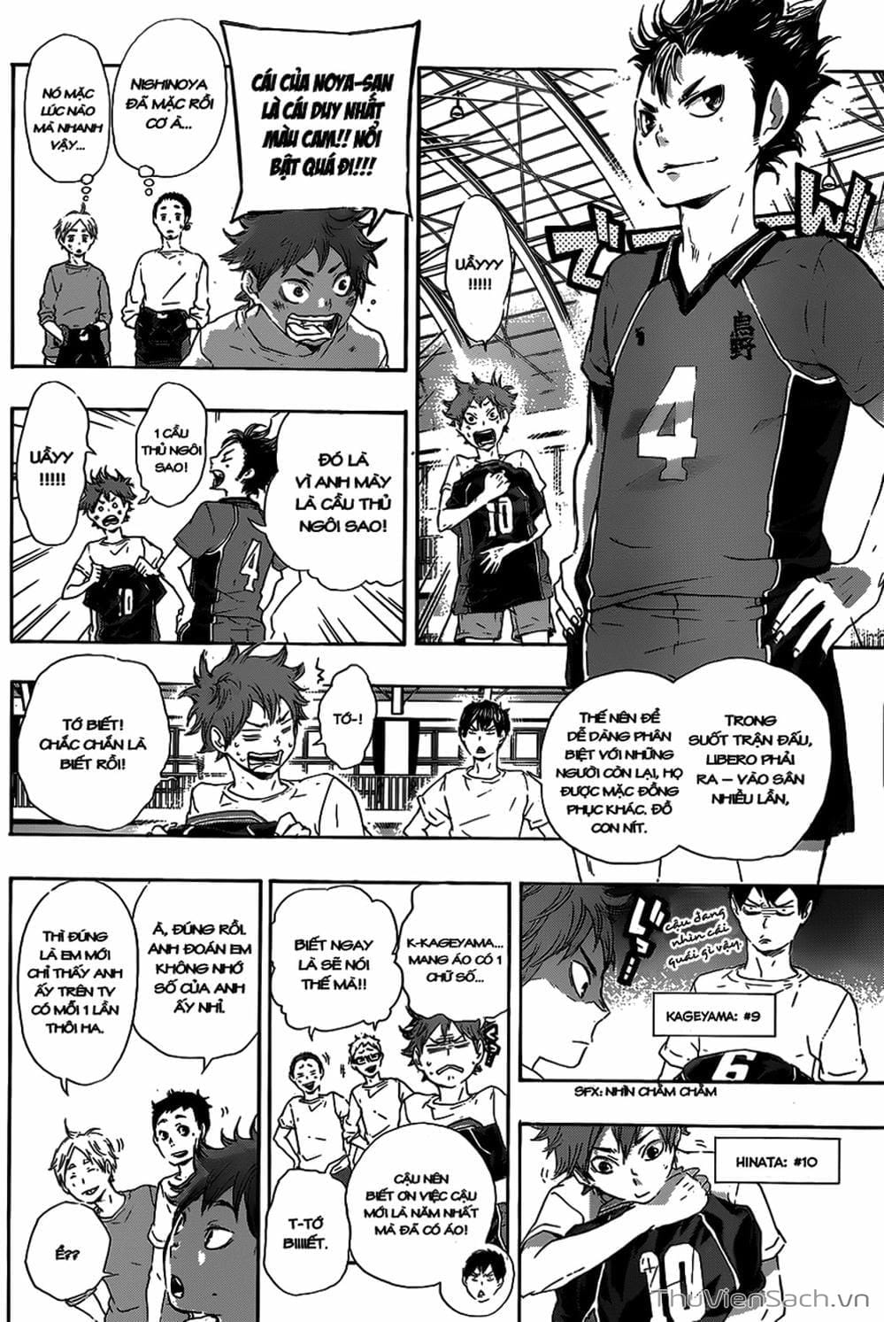 Truyện Tranh Vua Bóng Chuyền Haikyuu trang 6