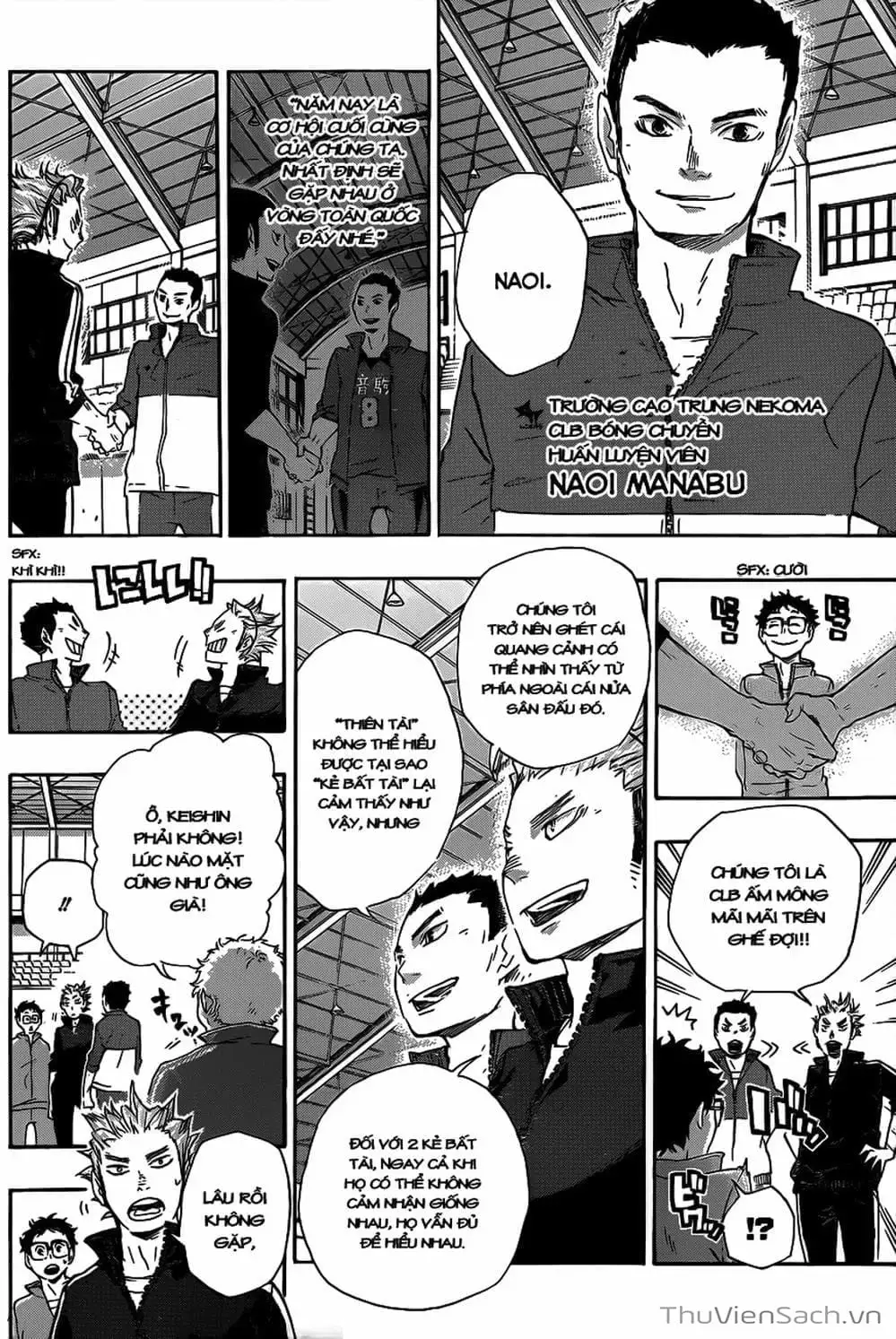 Truyện Tranh Vua Bóng Chuyền Haikyuu trang 6