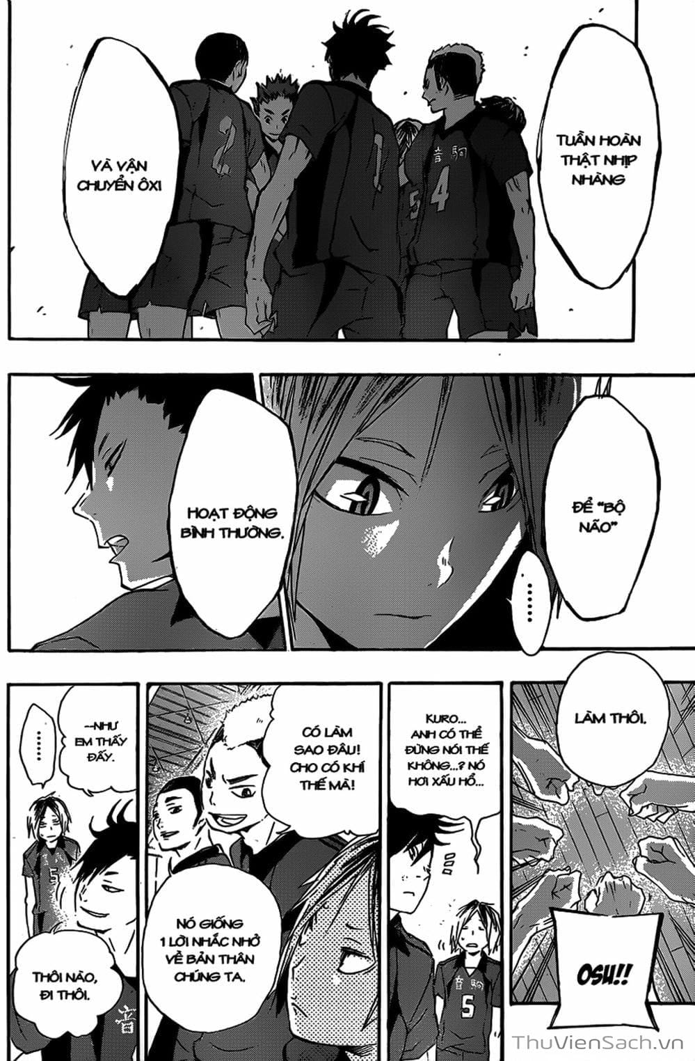 Truyện Tranh Vua Bóng Chuyền Haikyuu trang 6