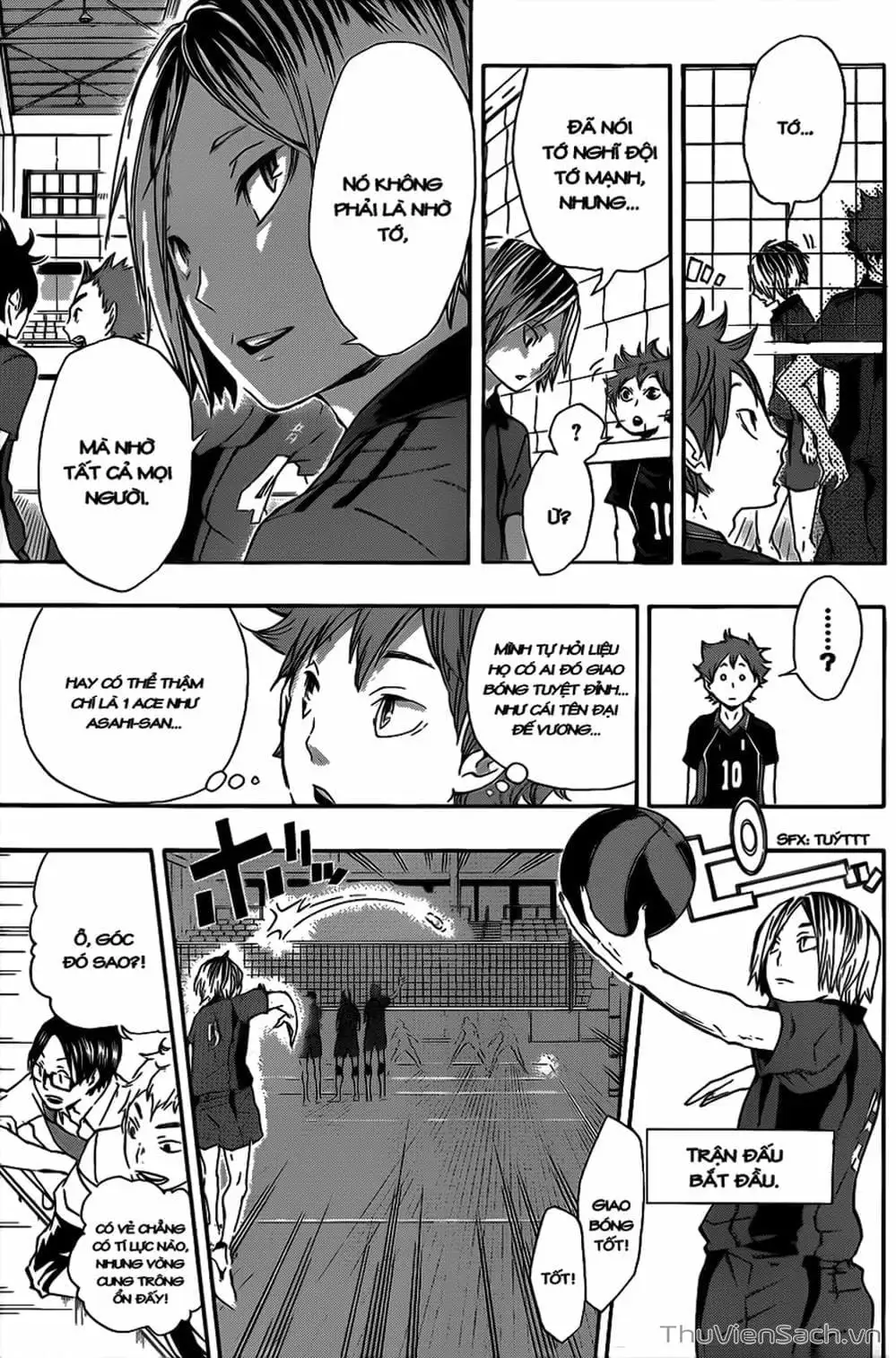Truyện Tranh Vua Bóng Chuyền Haikyuu trang 6