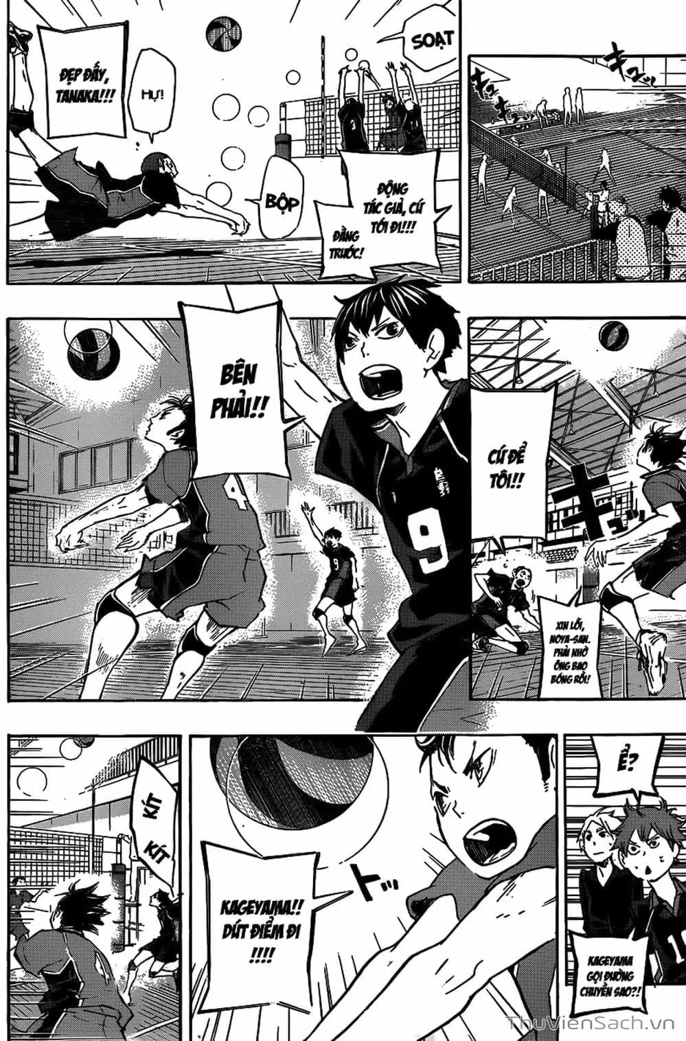 Truyện Tranh Vua Bóng Chuyền Haikyuu trang 6