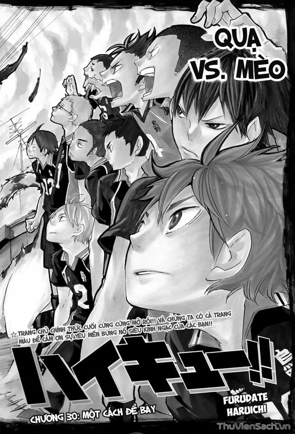Truyện Tranh Vua Bóng Chuyền Haikyuu trang 6